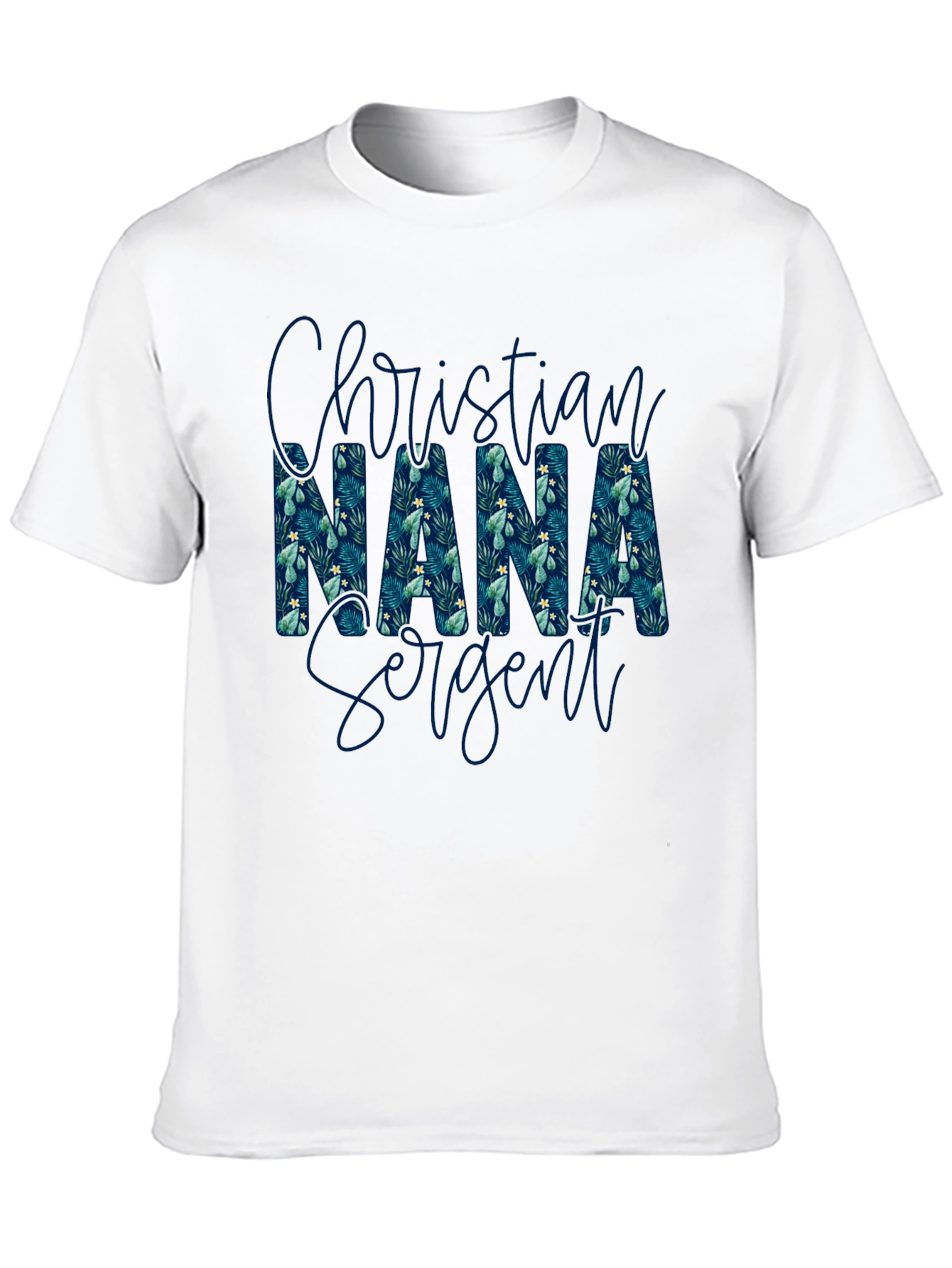Christian Nana Sargent Floral Print T-Shirt