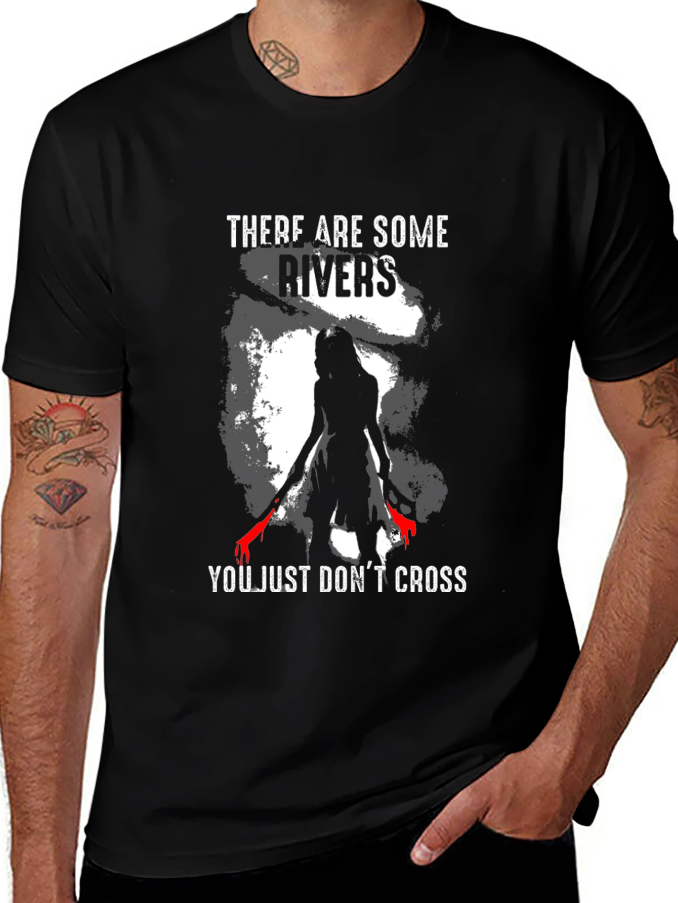 Rivers You Dont Cross Graphic T-Shirt
