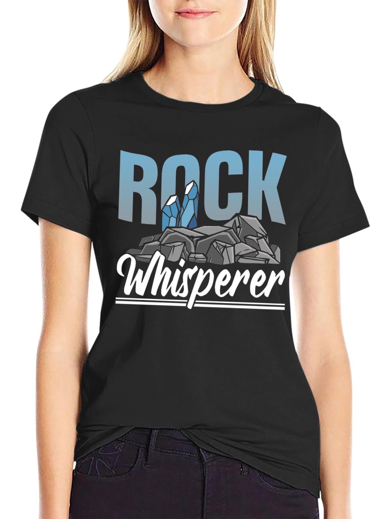Rock Whisperer Graphic Tee - Mineral Collector T-Shirt