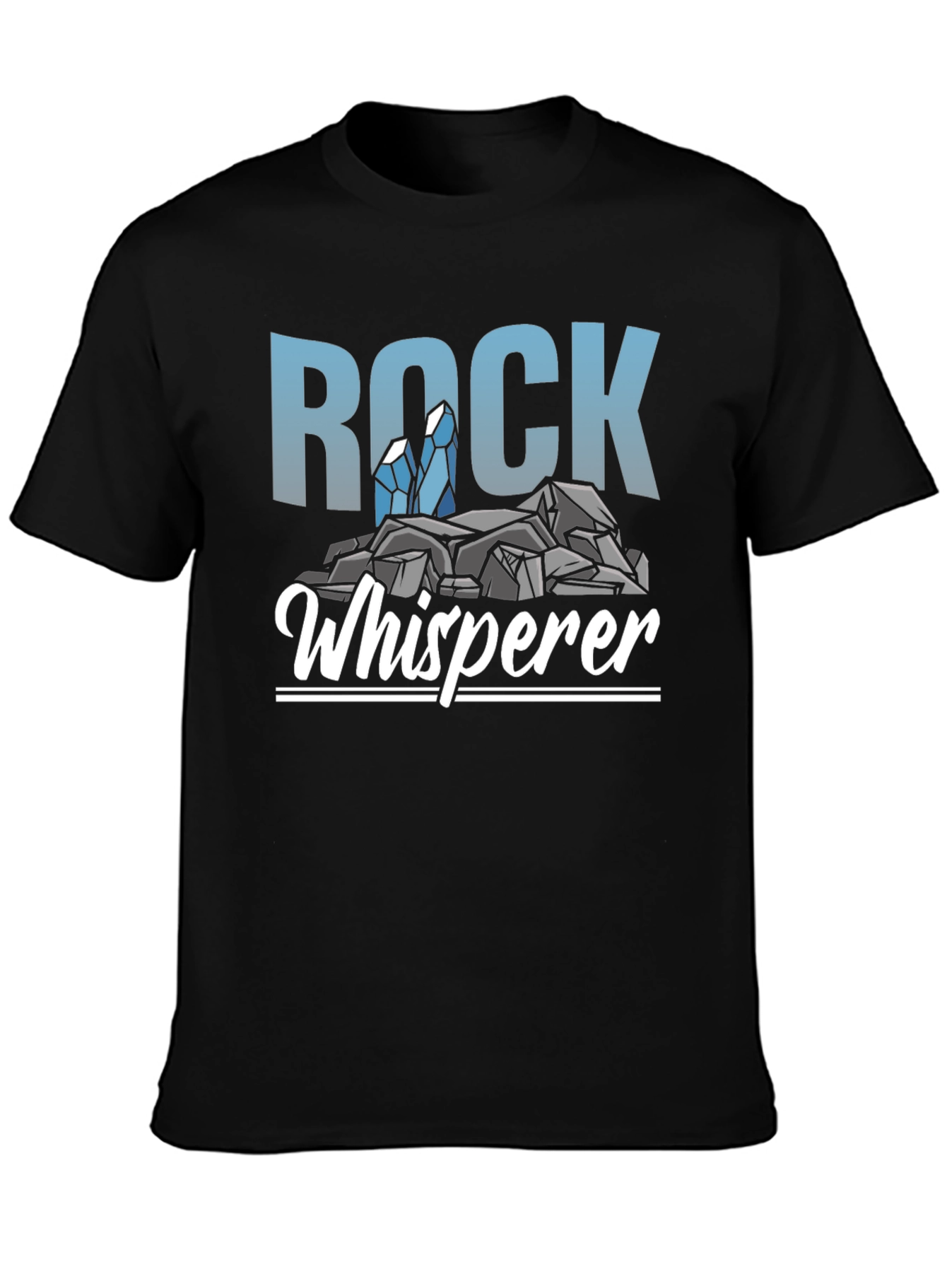 Rock Whisperer Graphic Tee - Mineral Collector T-Shirt