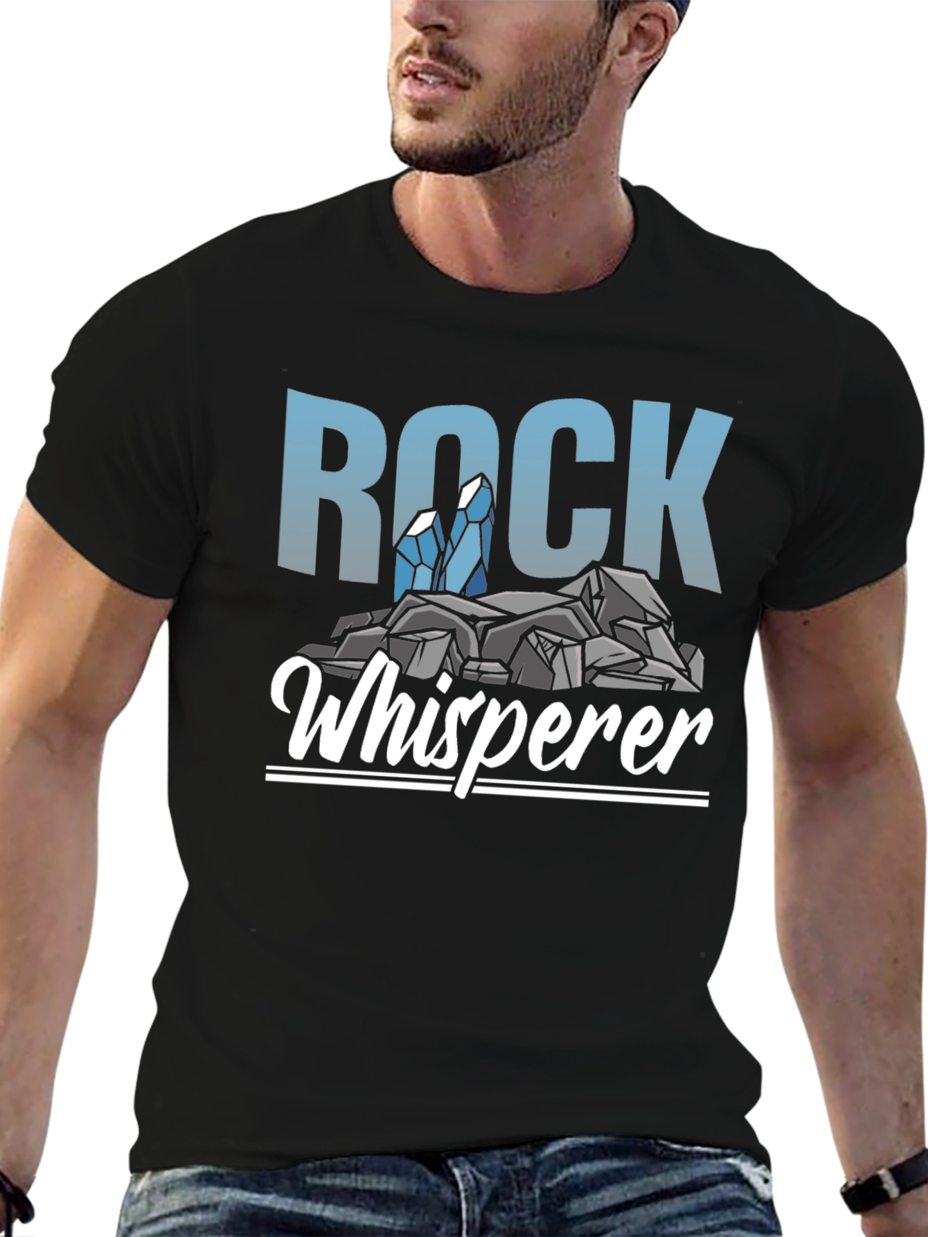 Rock Whisperer Graphic Tee - Mineral Collector T-Shirt