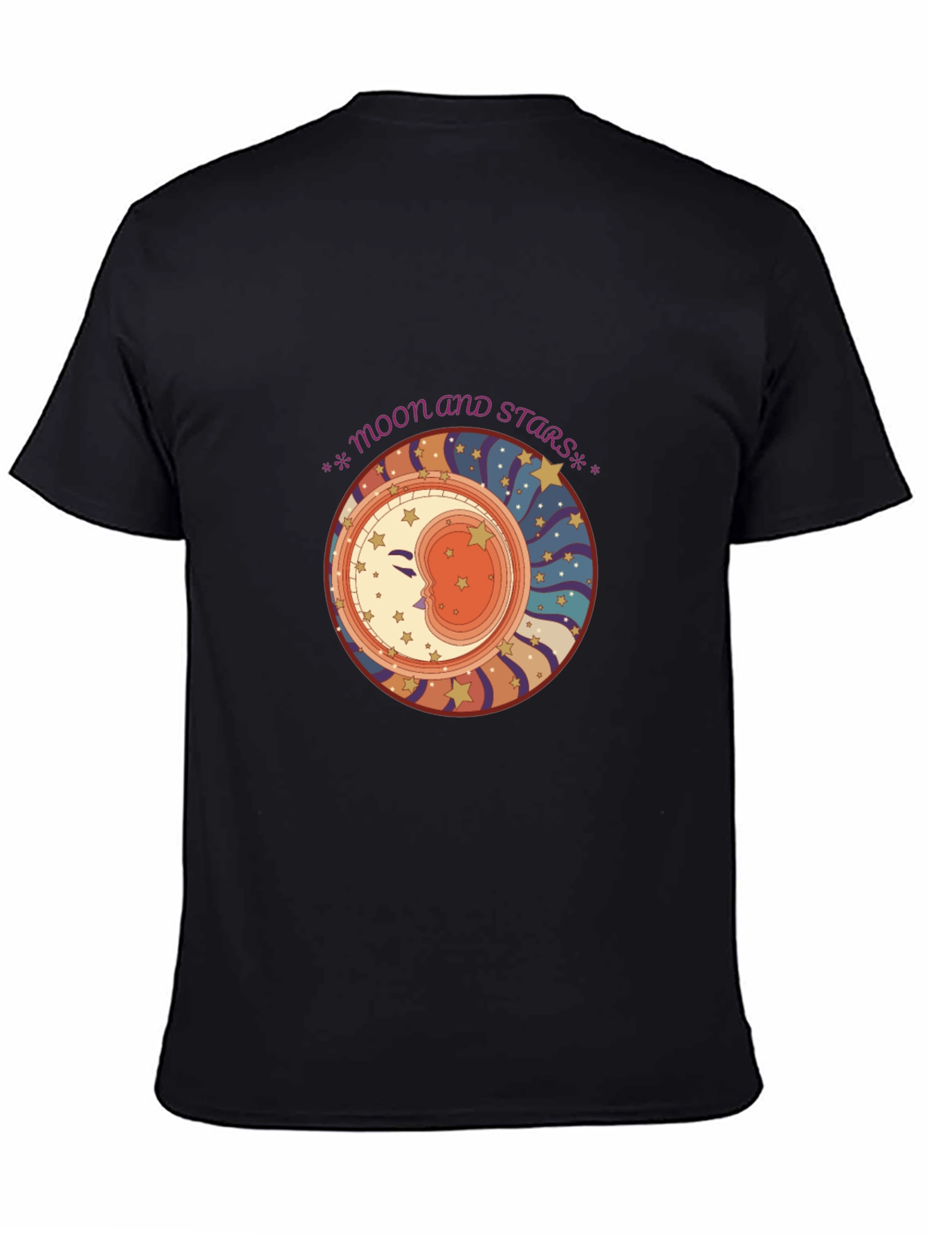 Retro Moon & Stars Graphic Tee