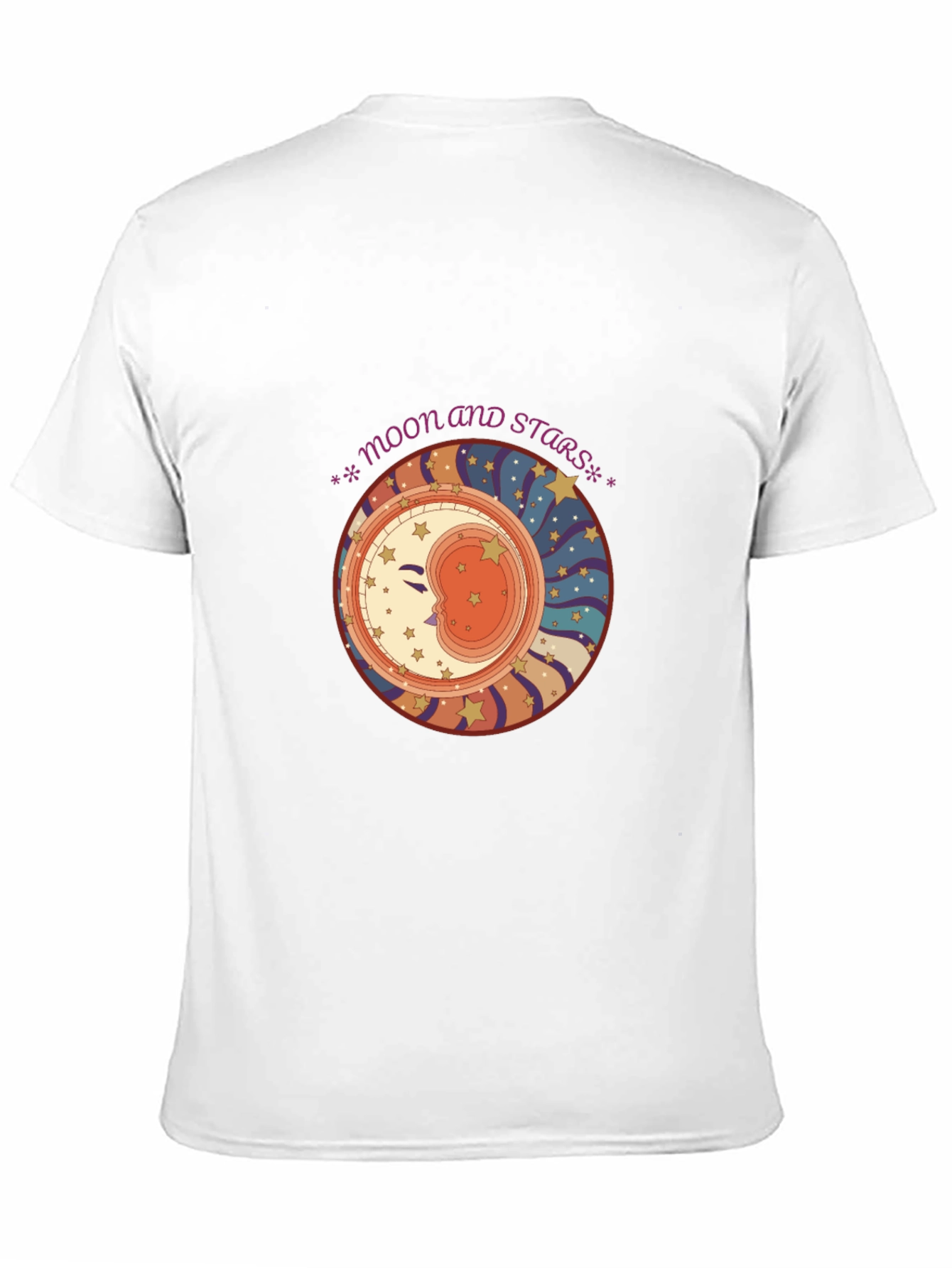 Retro Moon & Stars Graphic Tee