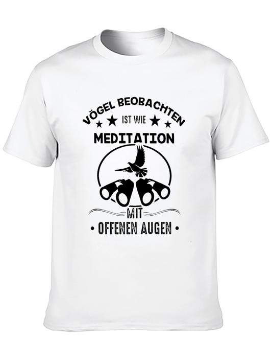 Bird Watching Meditation T-Shirt