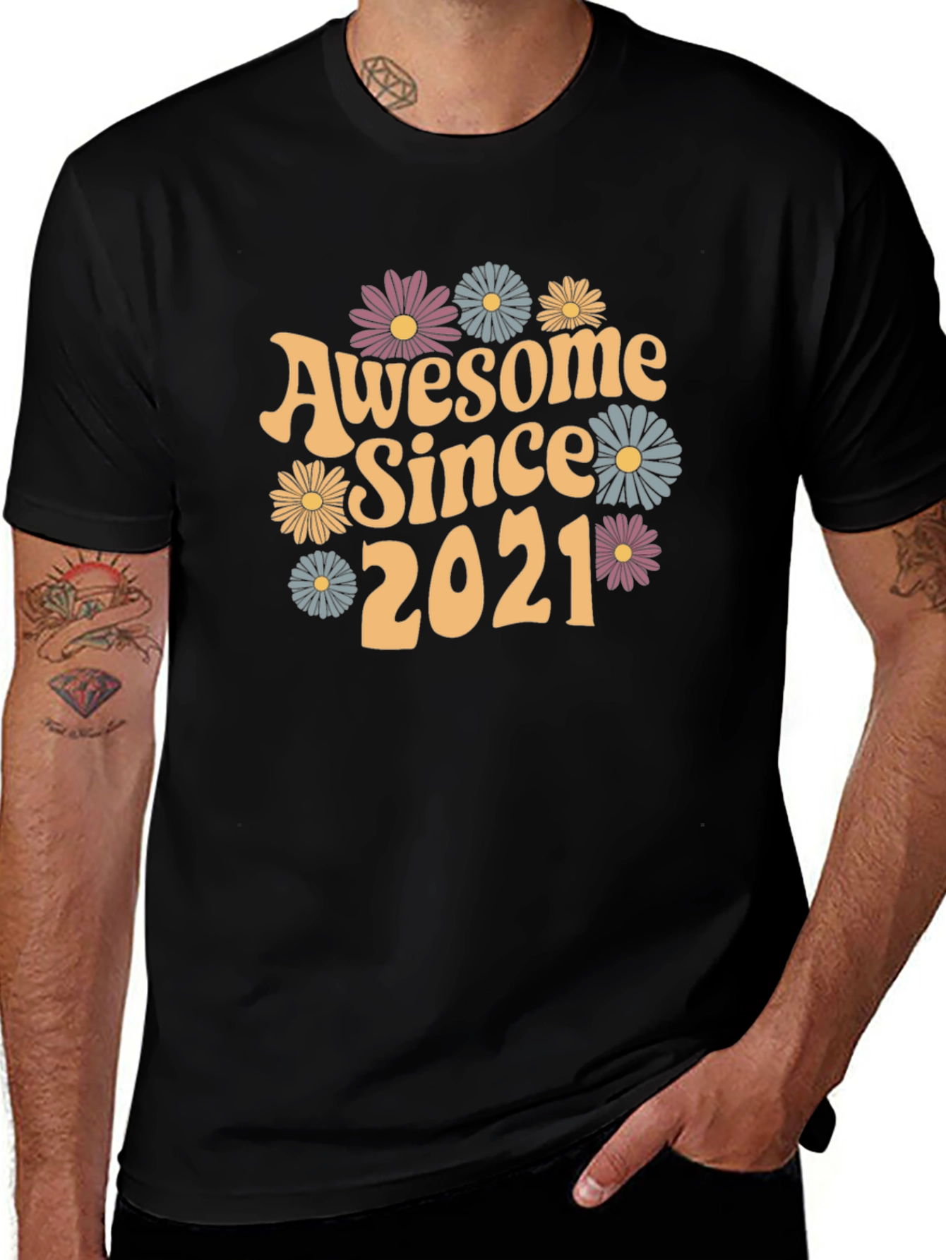 Awesome Since 2021 Graphic Tee