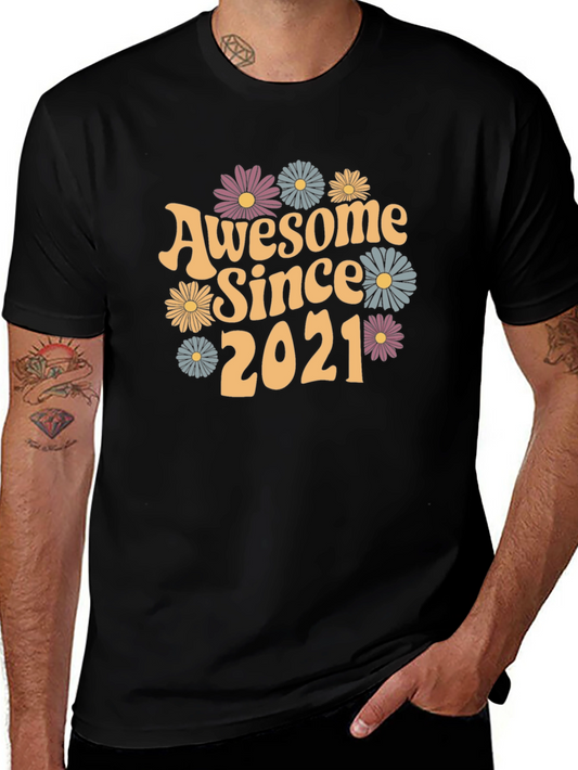 Awesome Since 2021 Graphic Tee