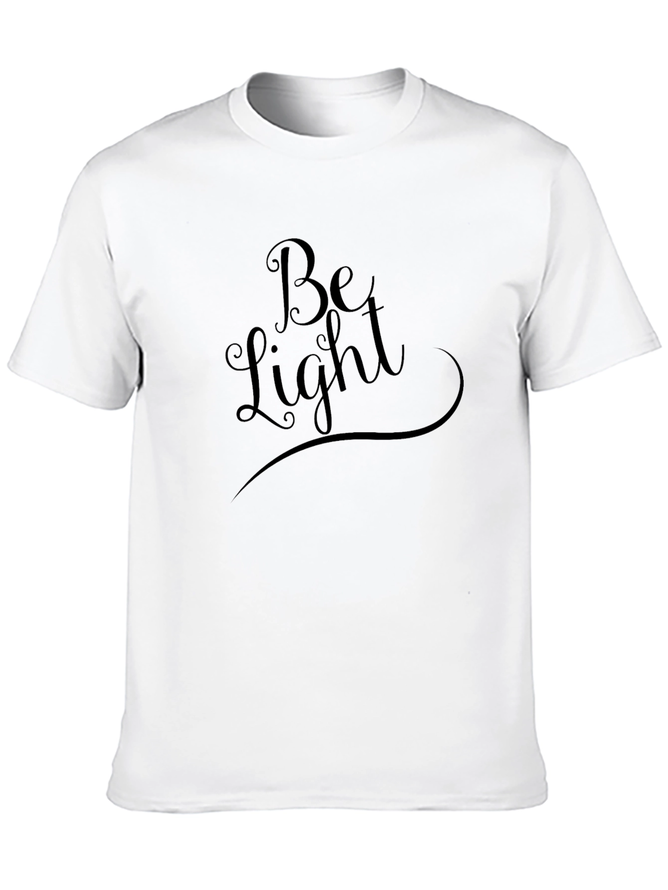 Be Light Graphic T-Shirt - Stylish Casual Wear
