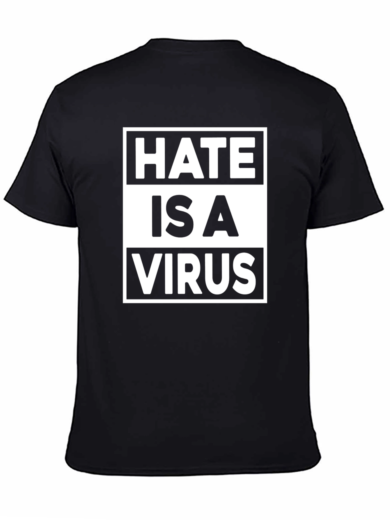Hate is a Virus Graphic T-Shirt