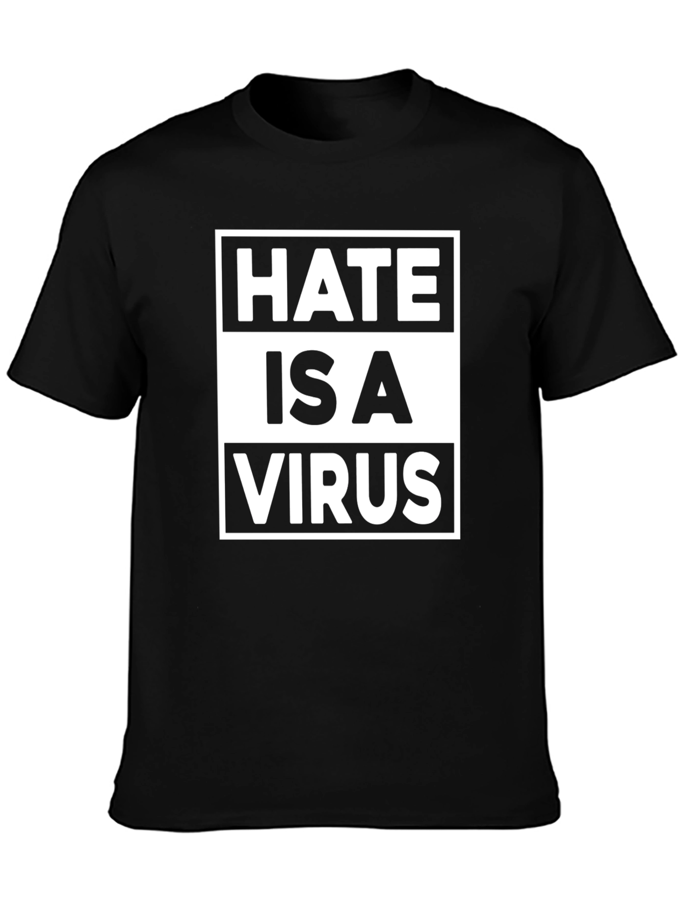 Hate is a Virus Graphic T-Shirt
