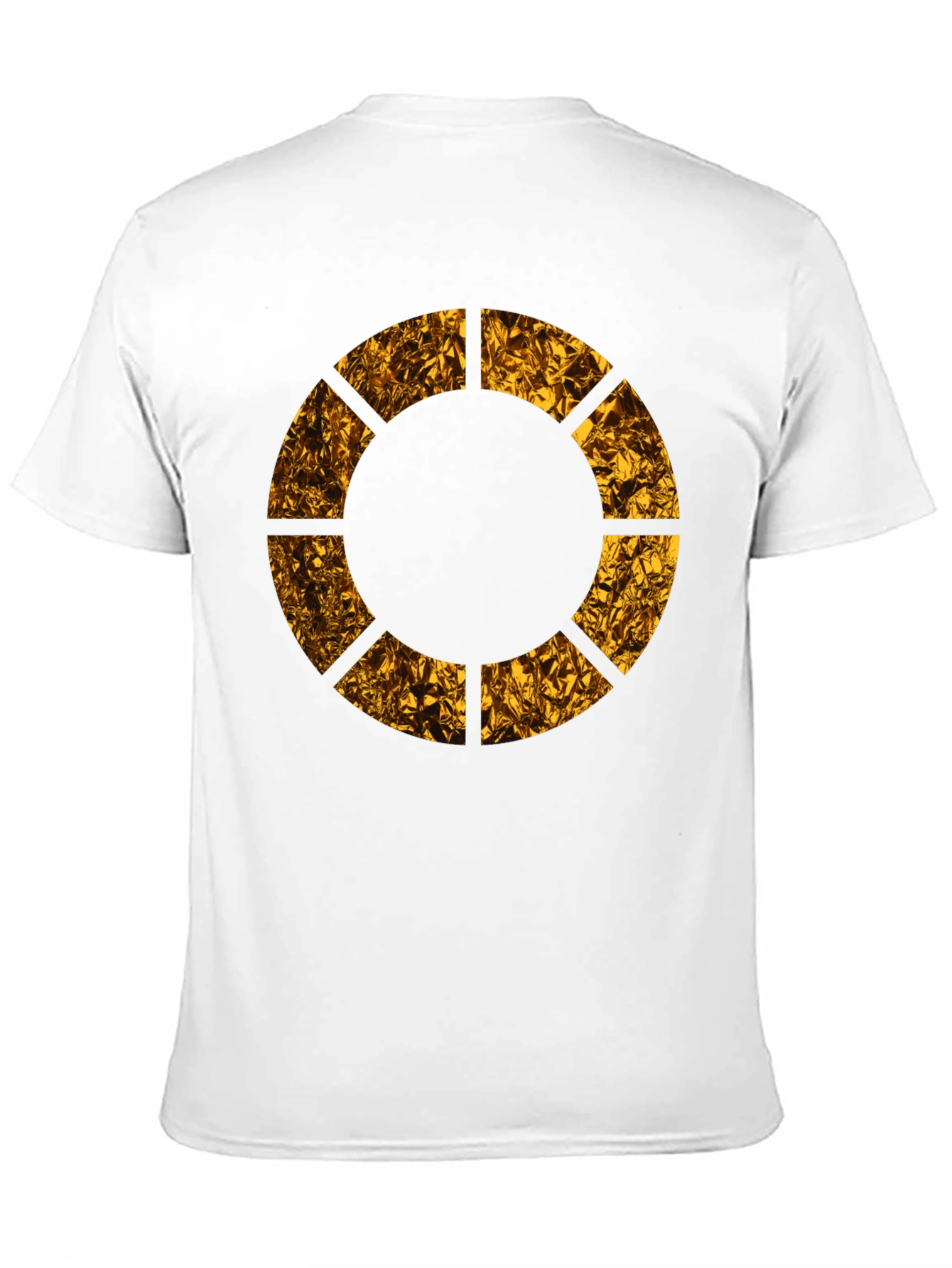 Geometric Circle Graphic Tee - Modern Black T-Shirt