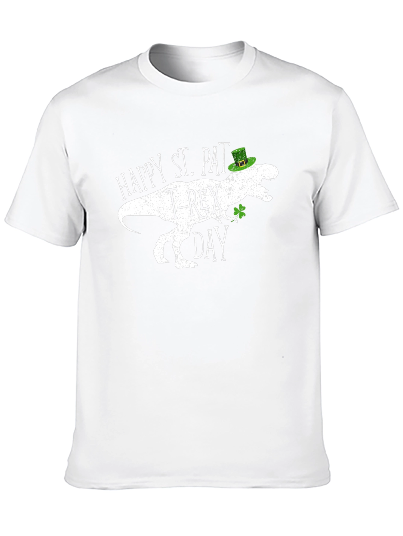 St. Pat-T-Rex Day Black T-Shirt
