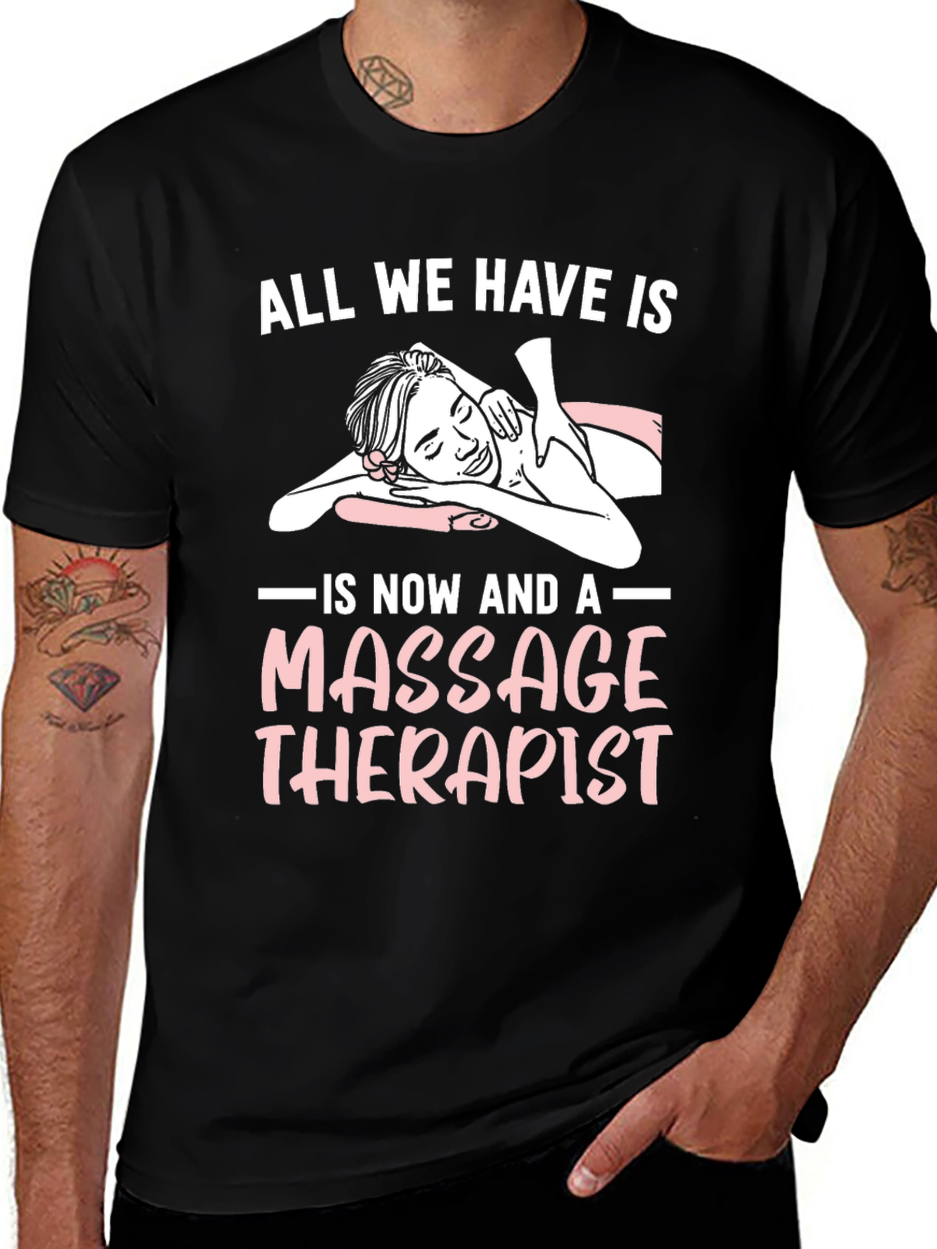 Massage Therapist T-Shirt - Relaxation & Wellness Gift