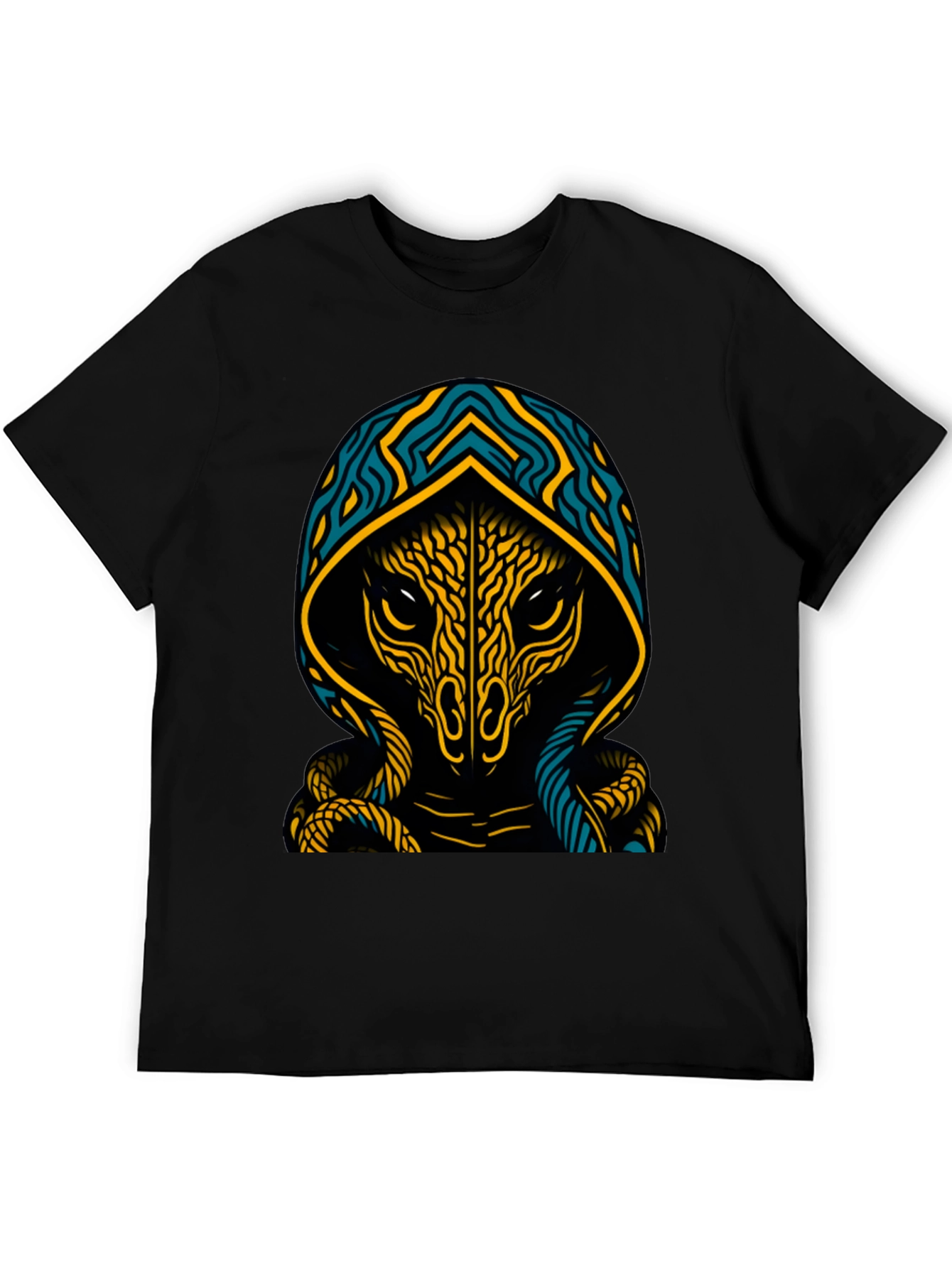 Mystic Hooded Creature Graphic Tee