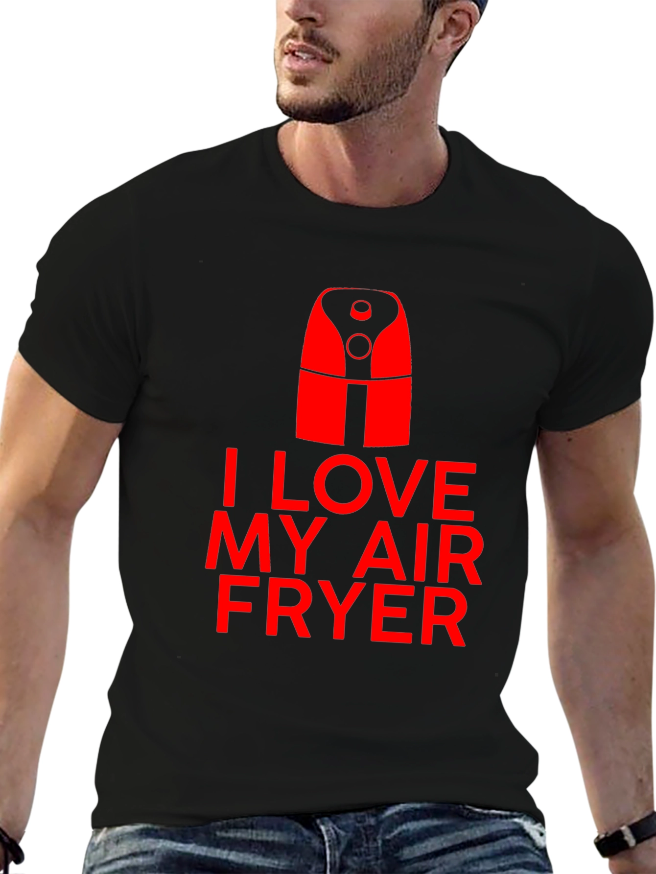 I Love My Air Fryer Graphic Tee