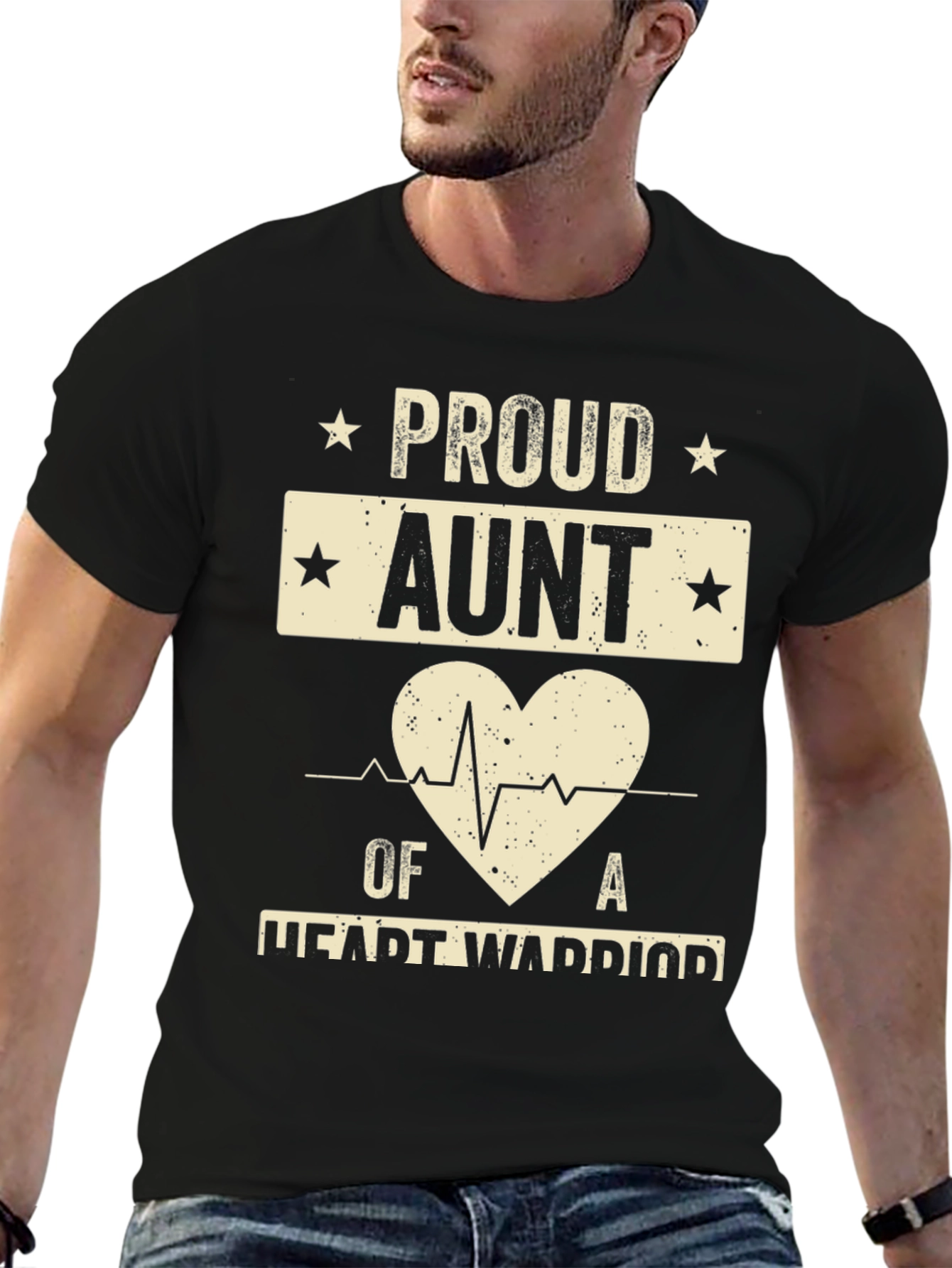 Proud Aunt of a Heart Warrior T-Shirt