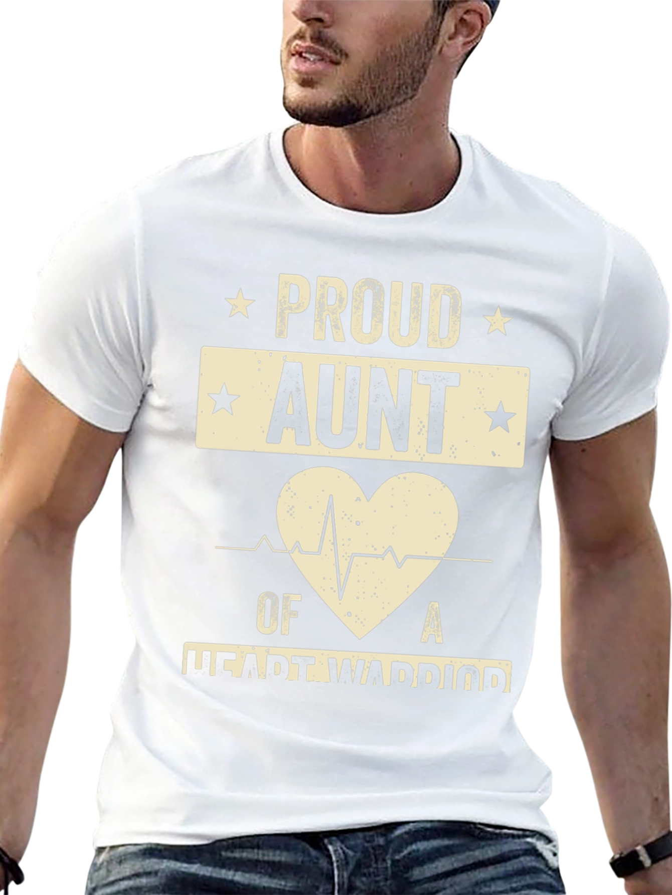 Proud Aunt of a Heart Warrior T-Shirt