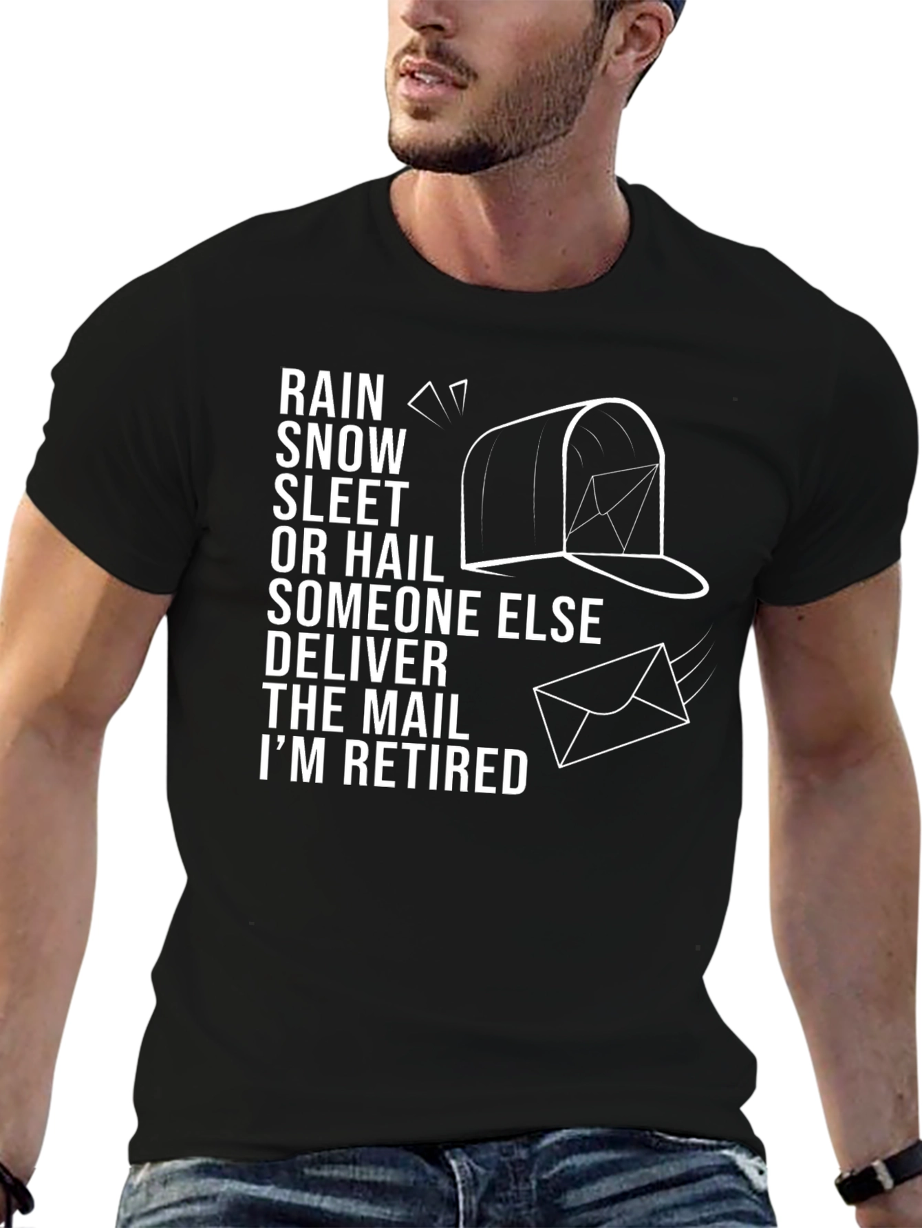 Retired Mail Carrier T-Shirt - Funny Postman Gift