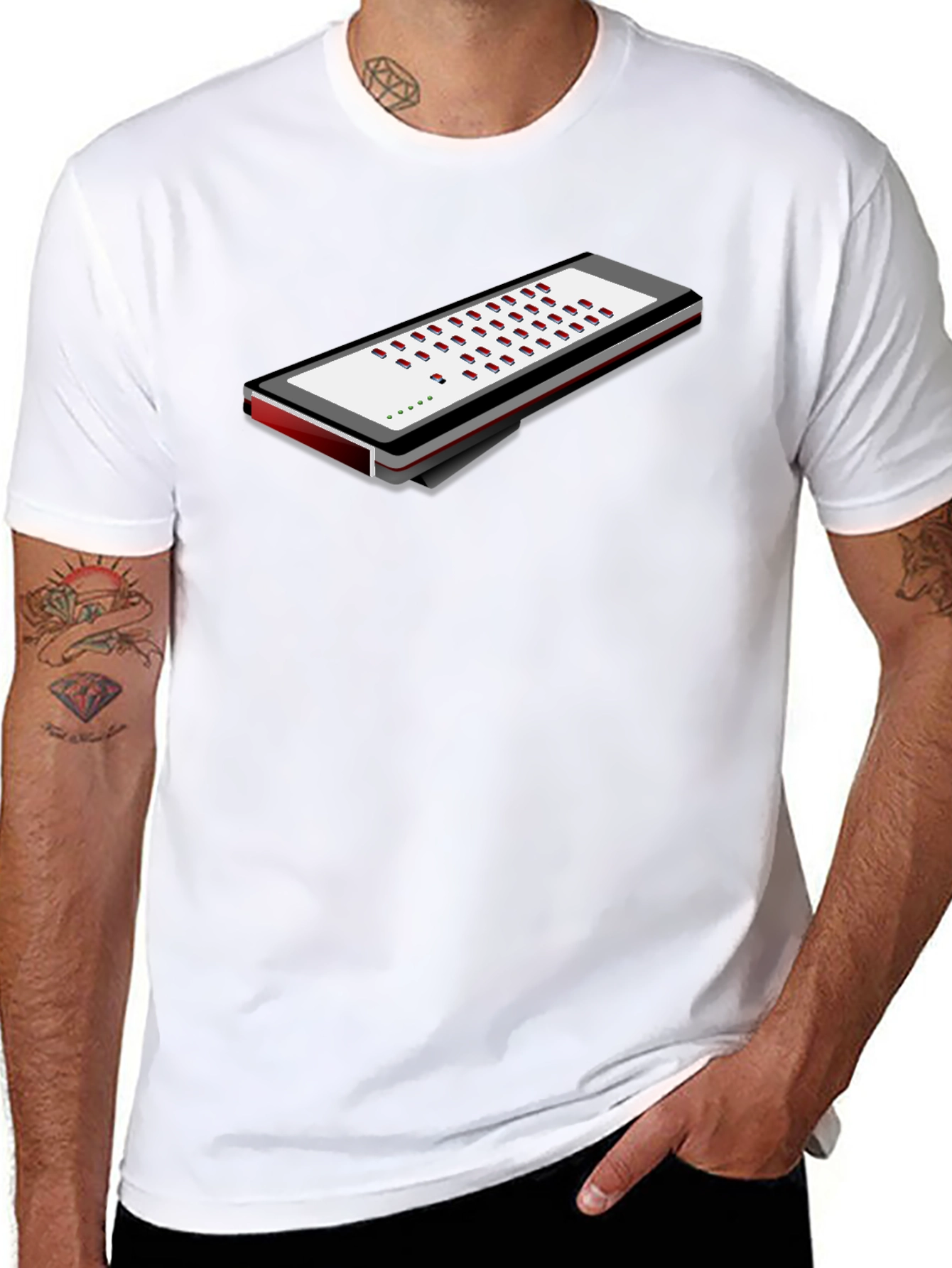 Isometric Keyboard T-Shirt - Gamer Style