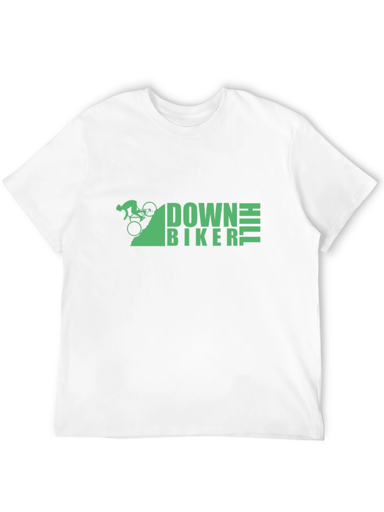 Downhill Biker Graphic T-Shirt