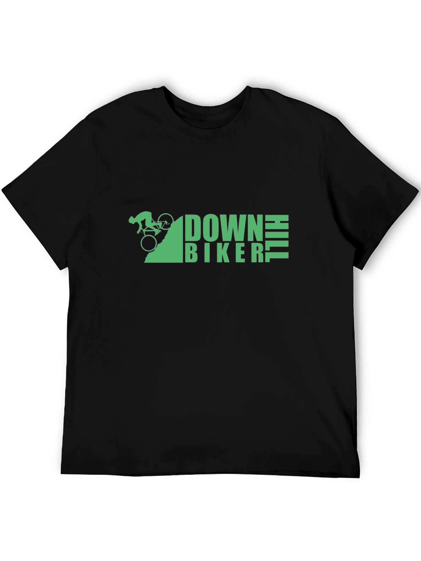 Downhill Biker Graphic T-Shirt