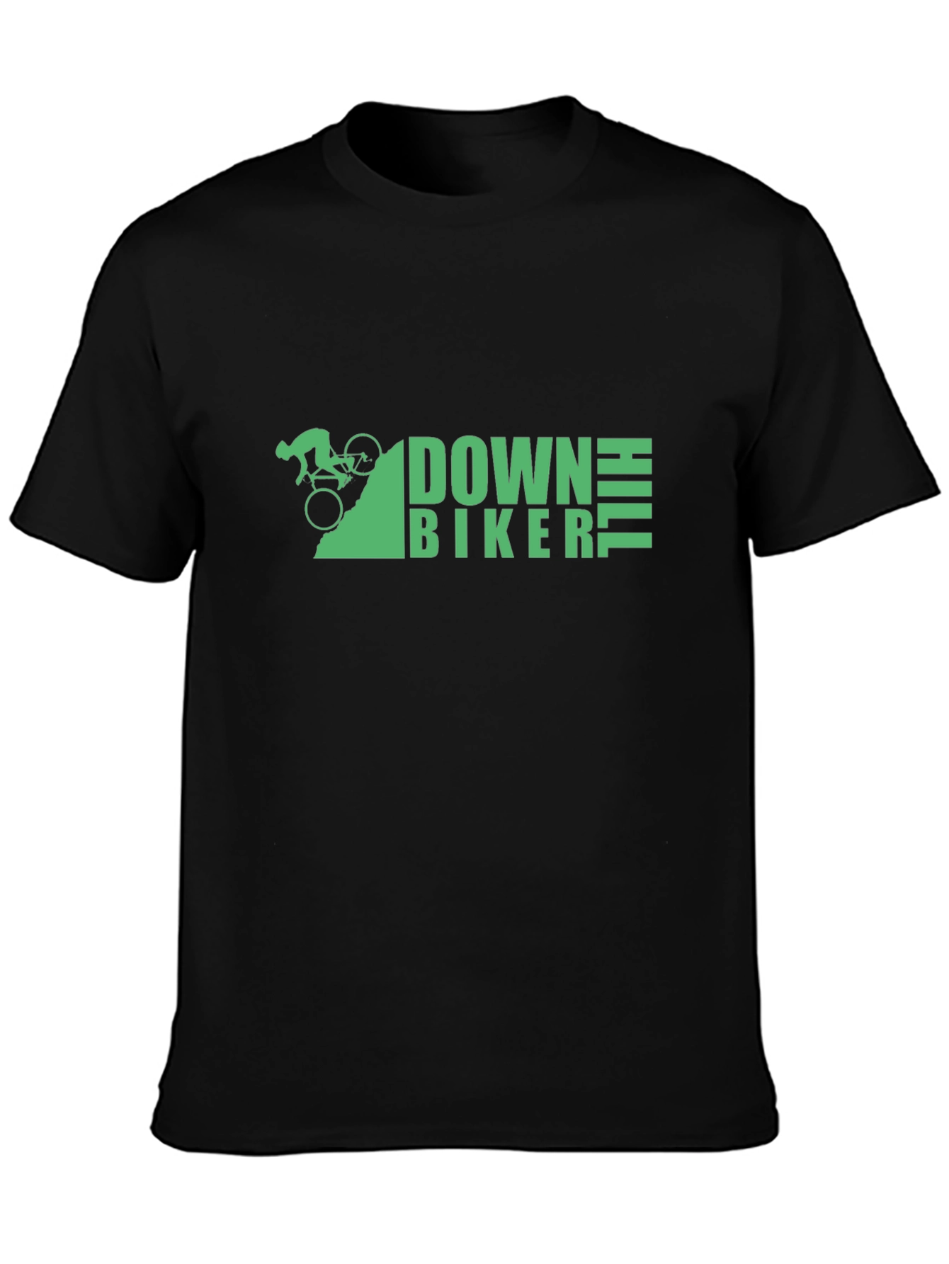 Downhill Biker Graphic T-Shirt