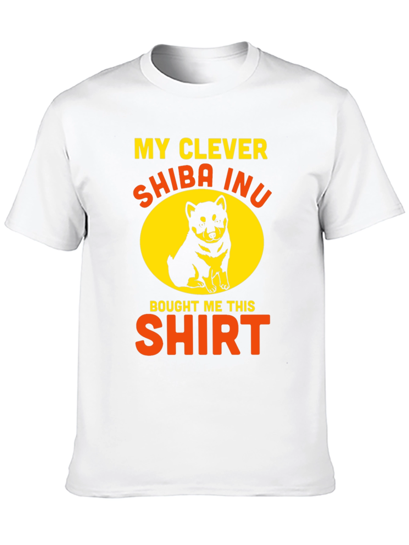 Clever Shiba Inu Graphic T-Shirt - Dog Lover Tee