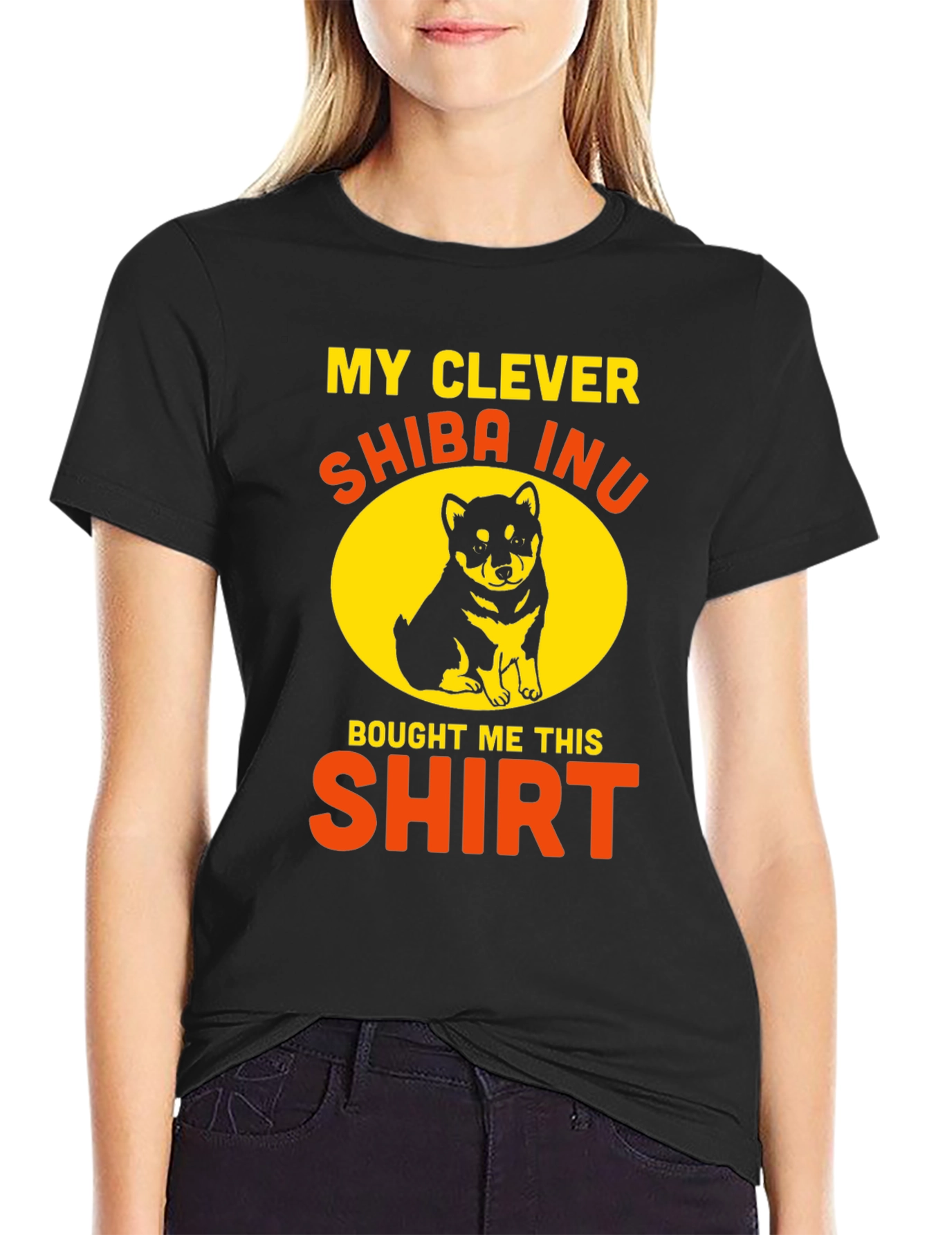 Clever Shiba Inu Graphic T-Shirt - Dog Lover Tee