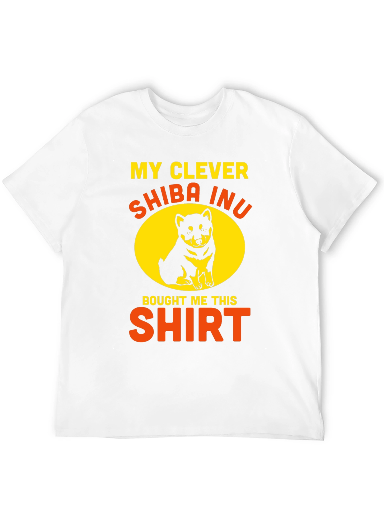 Clever Shiba Inu Graphic T-Shirt - Dog Lover Tee