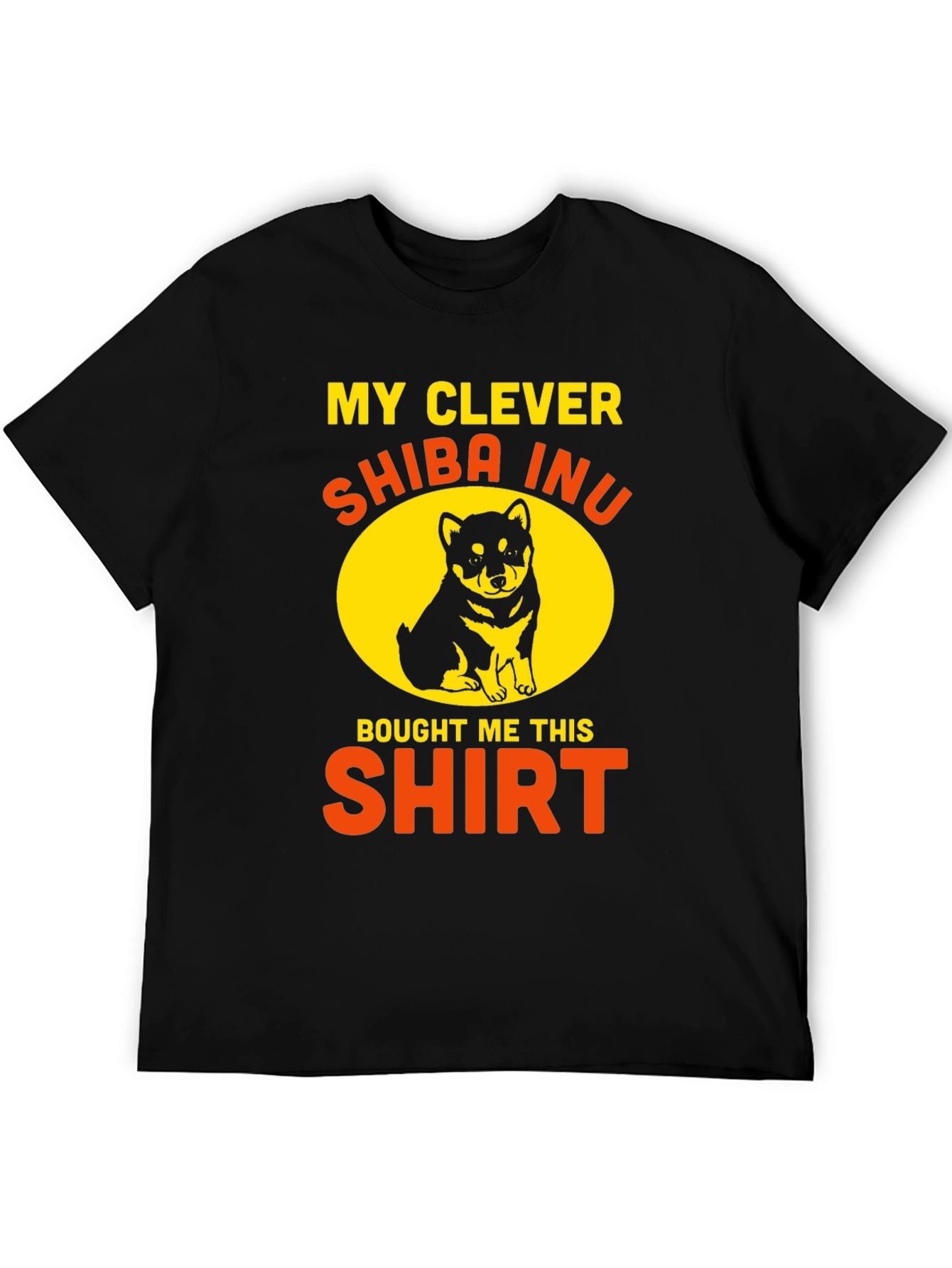 Clever Shiba Inu Graphic T-Shirt - Dog Lover Tee