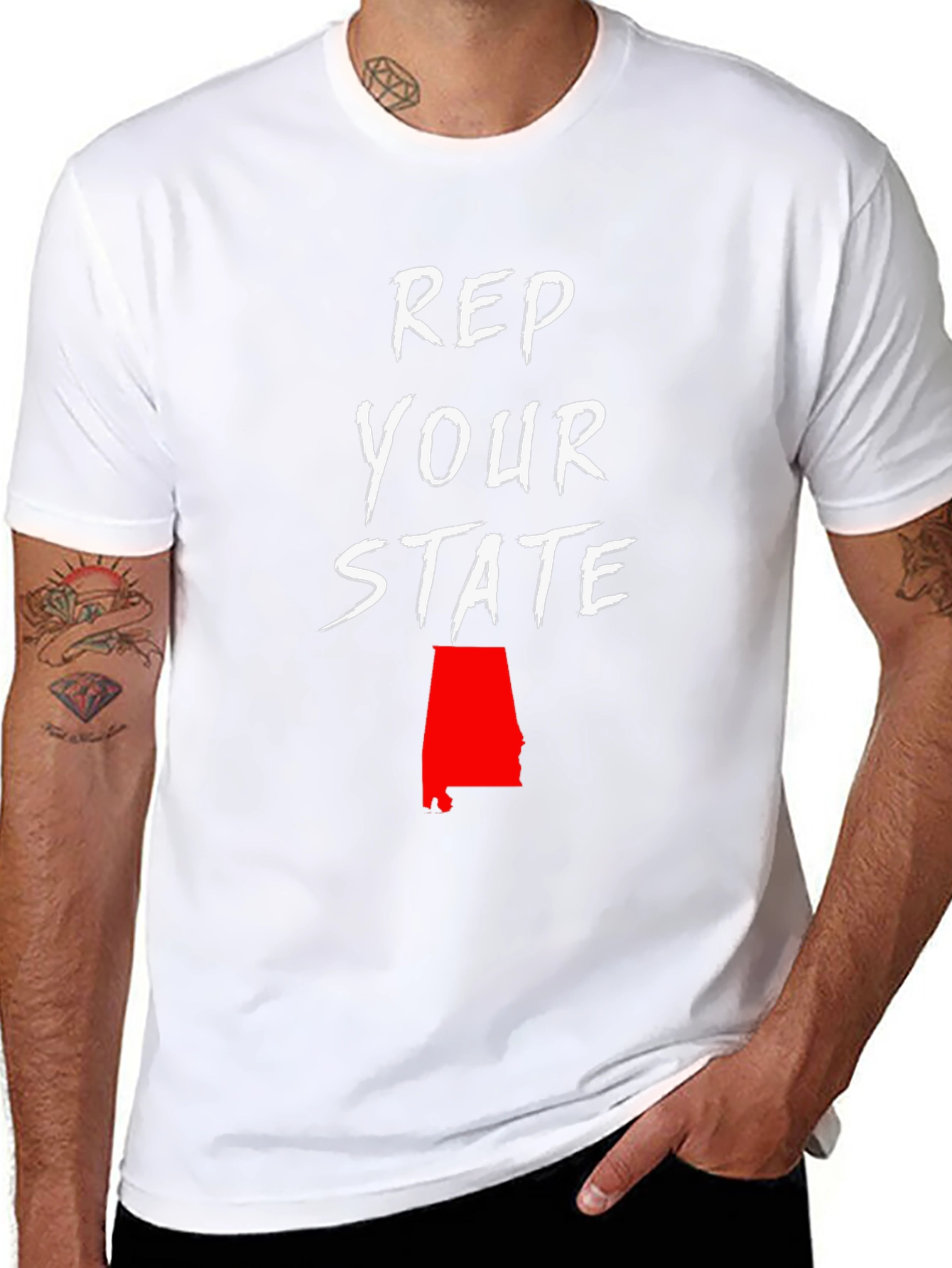 Rep Your State Alabama T-Shirt