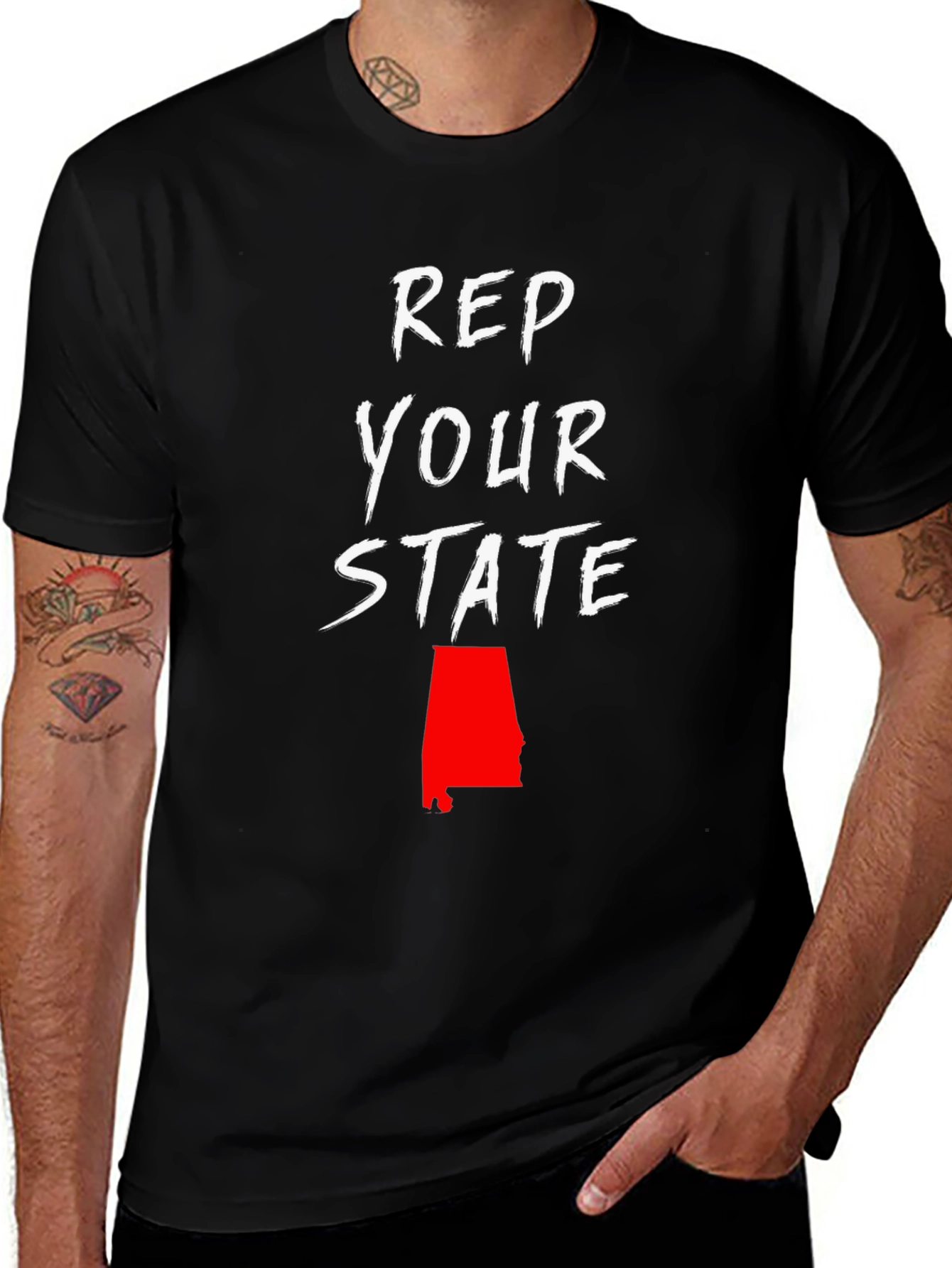 Rep Your State Alabama T-Shirt