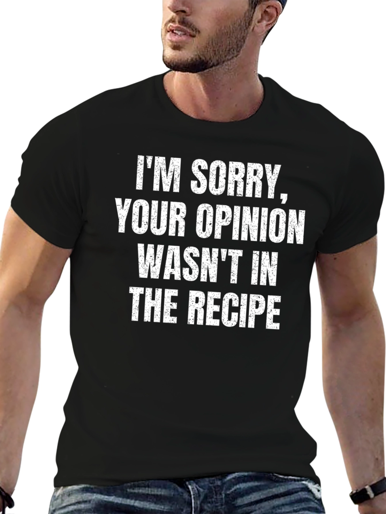 Funny Sarcastic Opinion Recipe Graphic T-Shirt