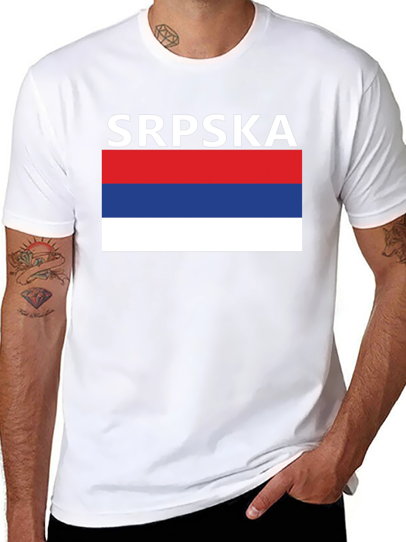 Srpska Flag T-Shirt - Republic of Srpska Pride