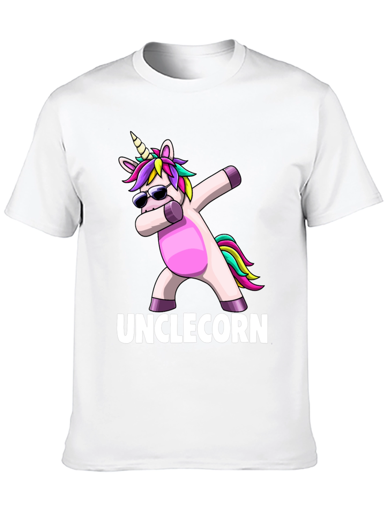Unicorn Dabbing Unclecorn T-Shirt