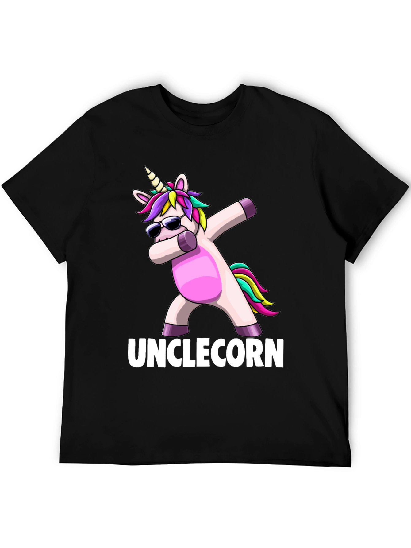 Unicorn Dabbing Unclecorn T-Shirt