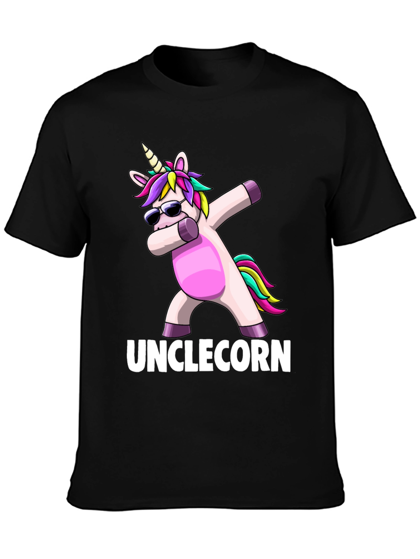 Unicorn Dabbing Unclecorn T-Shirt
