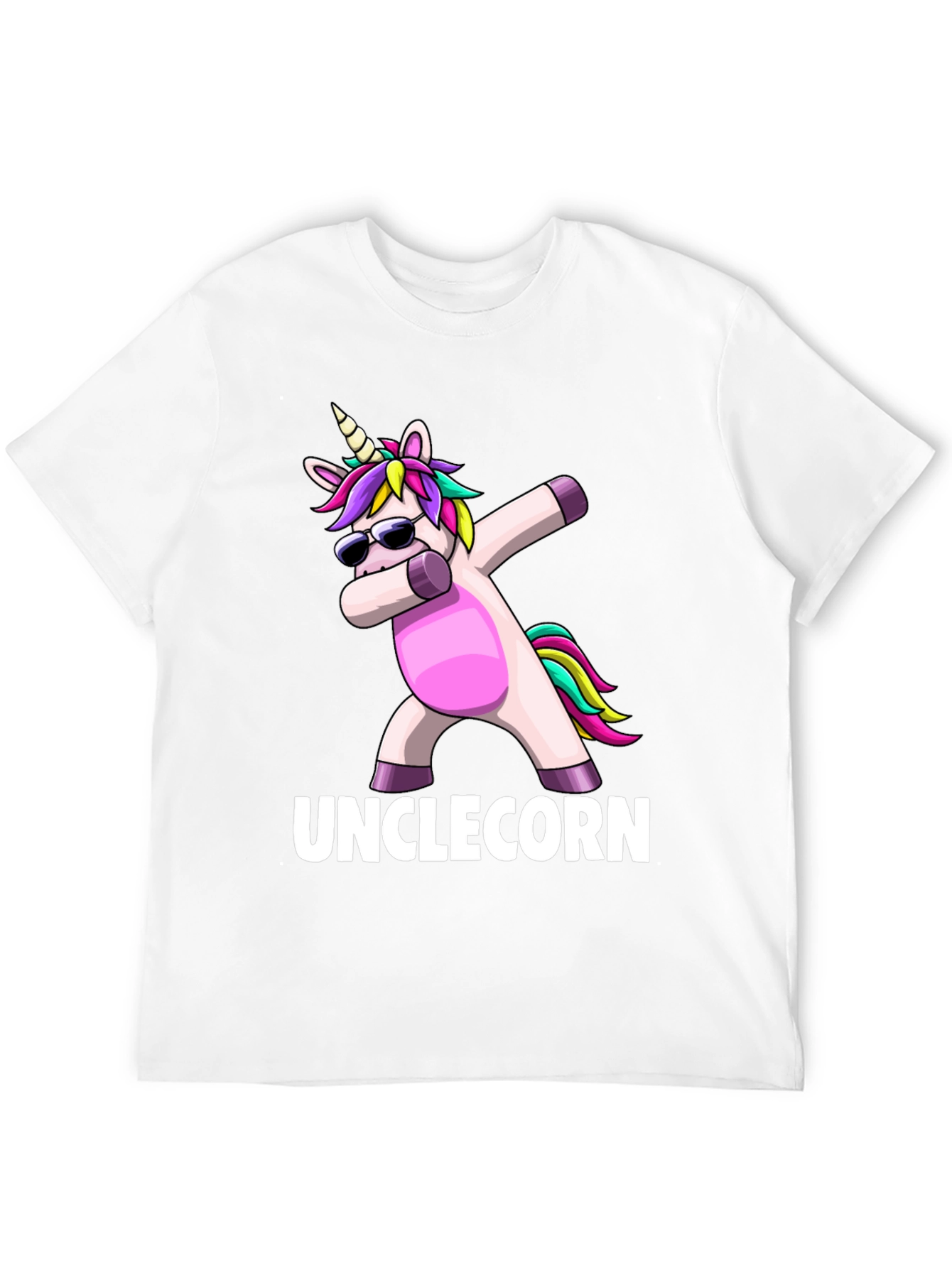 Unicorn Dabbing Unclecorn T-Shirt