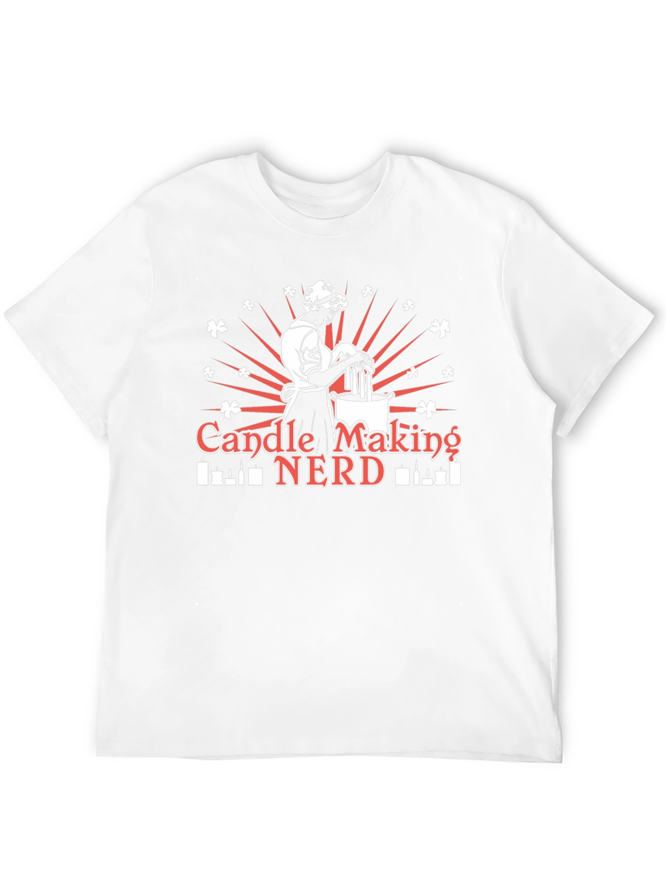 Candle Making Nerd Graphic T-Shirt