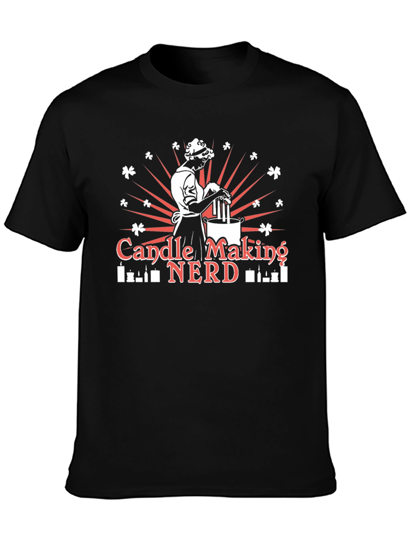Candle Making Nerd Graphic T-Shirt