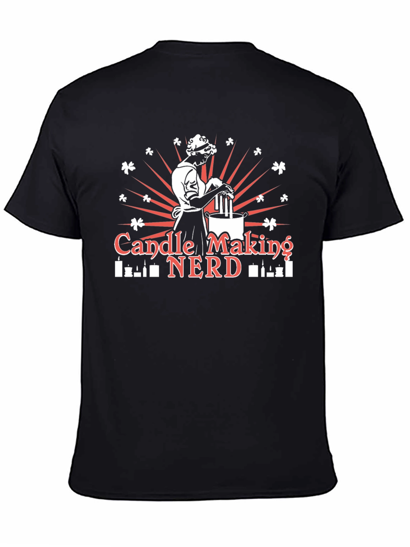 Candle Making Nerd Graphic T-Shirt