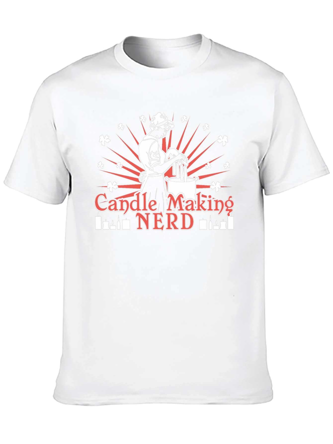 Candle Making Nerd Graphic T-Shirt