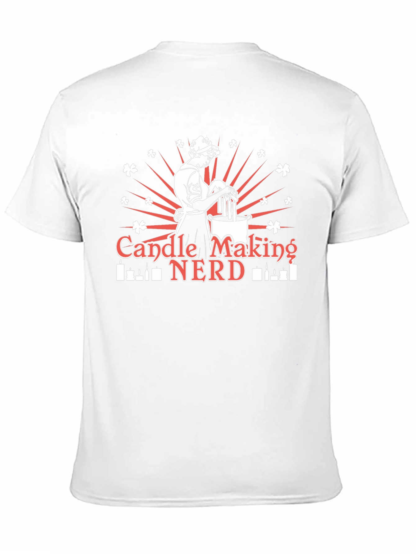 Candle Making Nerd Graphic T-Shirt
