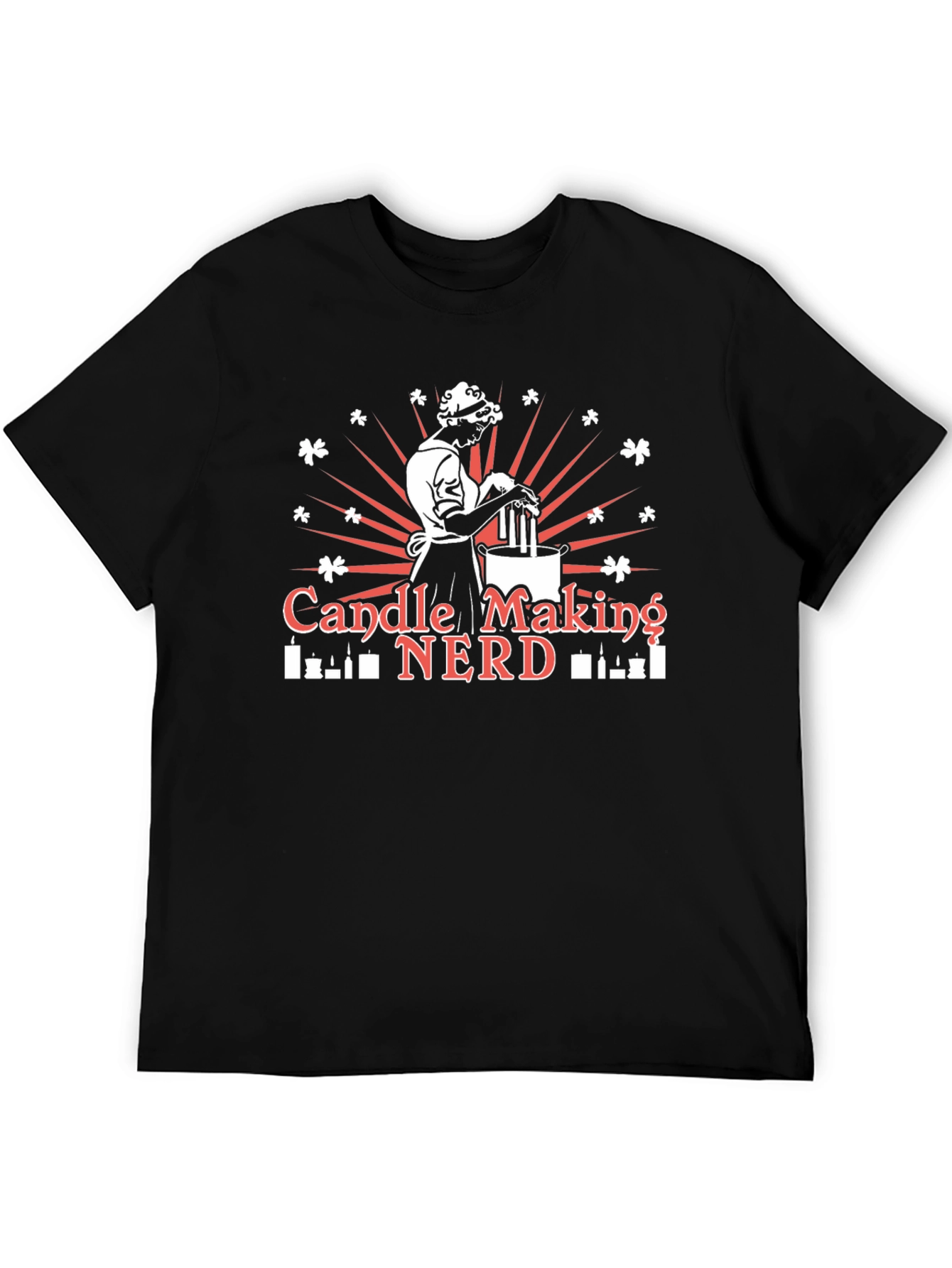 Candle Making Nerd Graphic T-Shirt