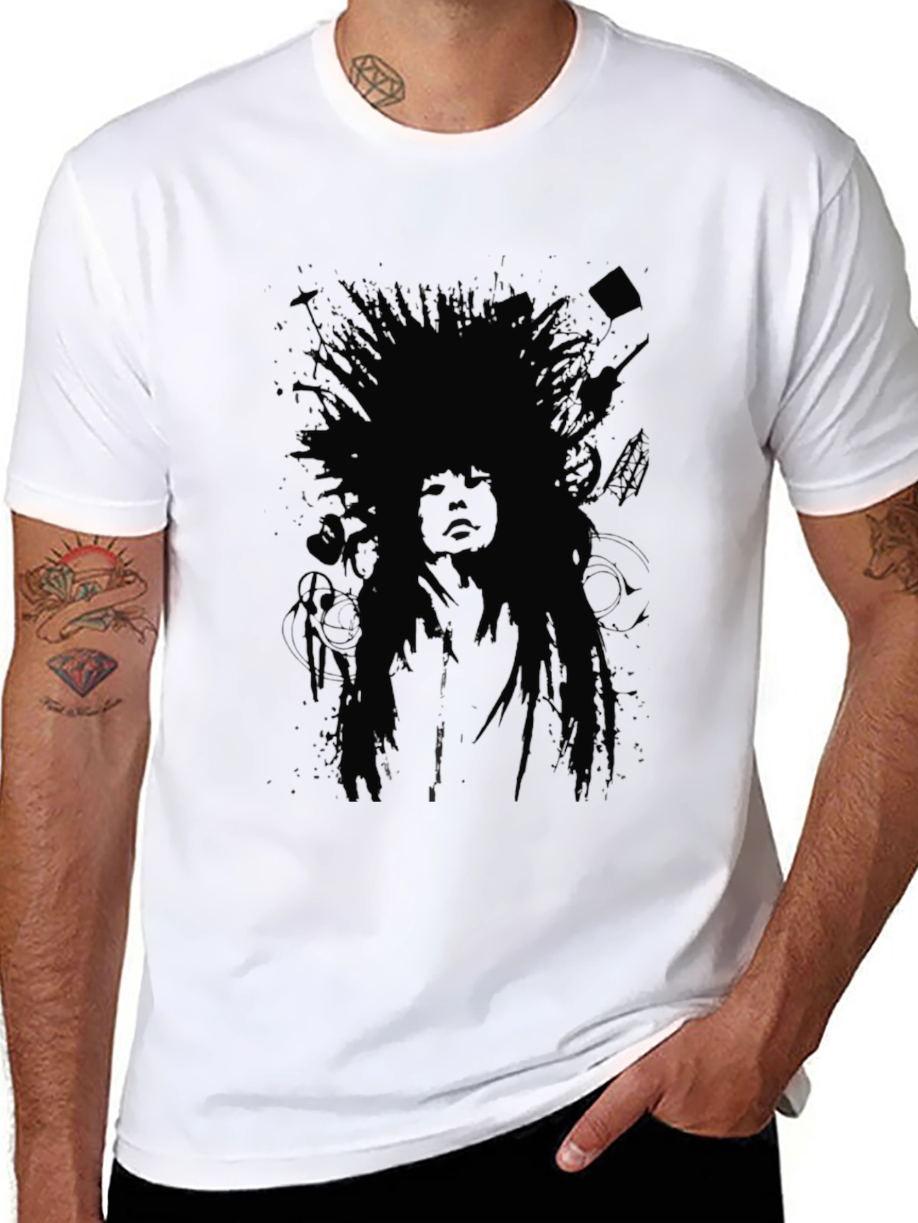 Dark Headdress Graphic Tee