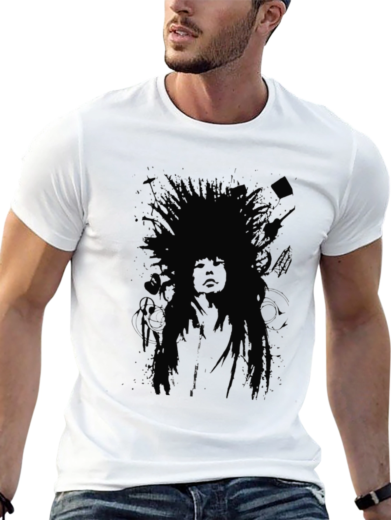 Dark Headdress Graphic Tee