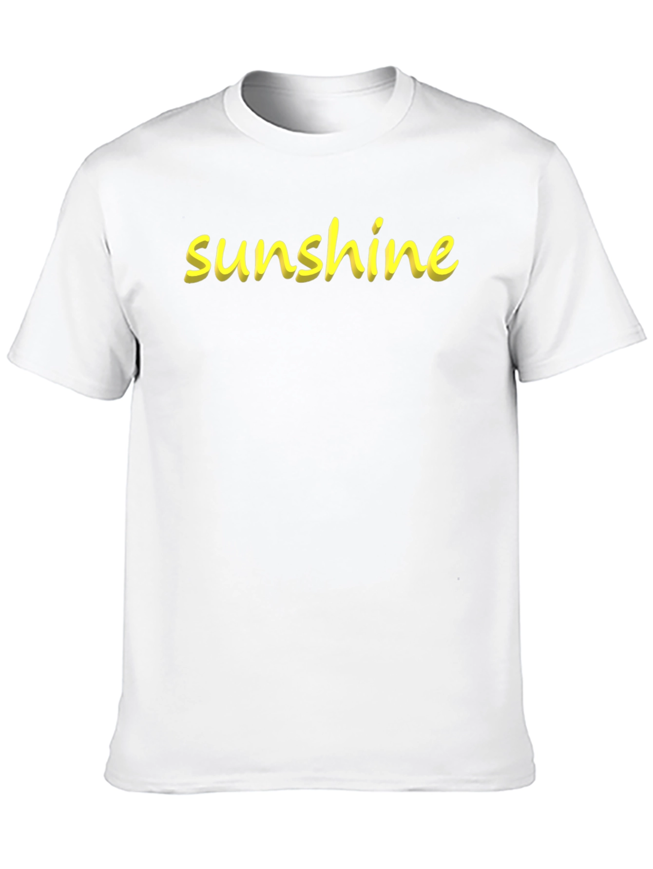Sunshine Graphic Black T-Shirt