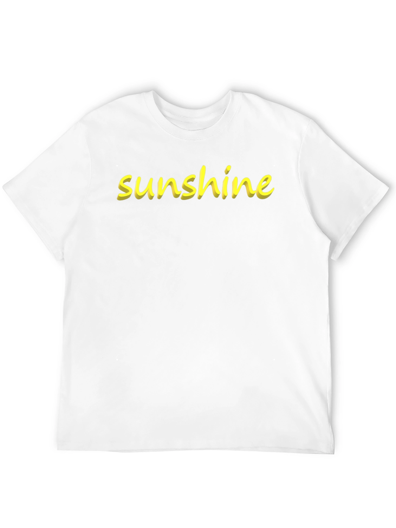 Sunshine Graphic Black T-Shirt
