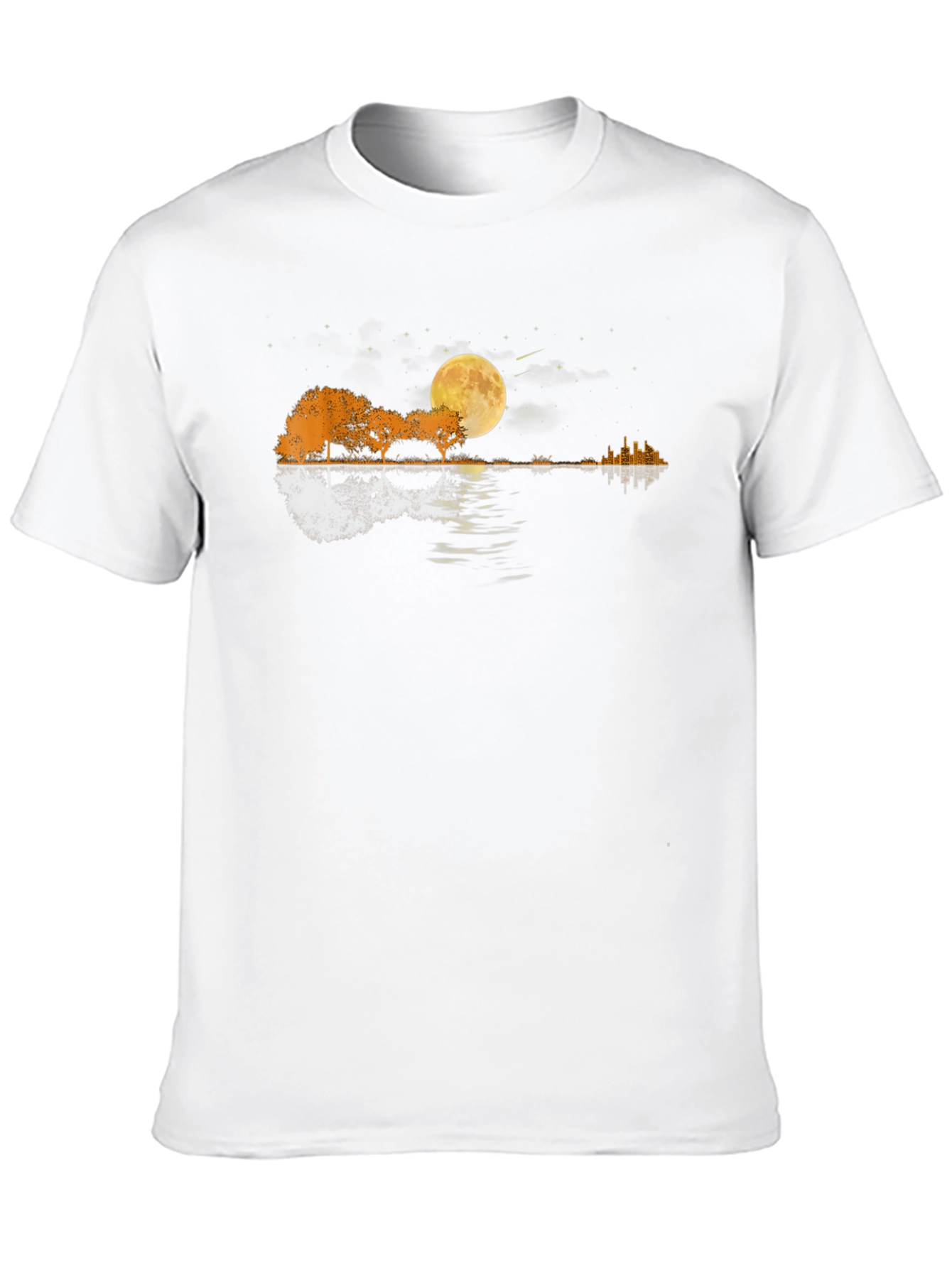 Guitar Landscape Graphic Tee
