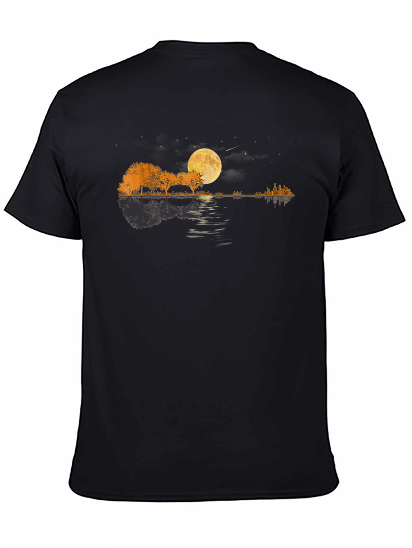 Guitar Landscape Graphic Tee