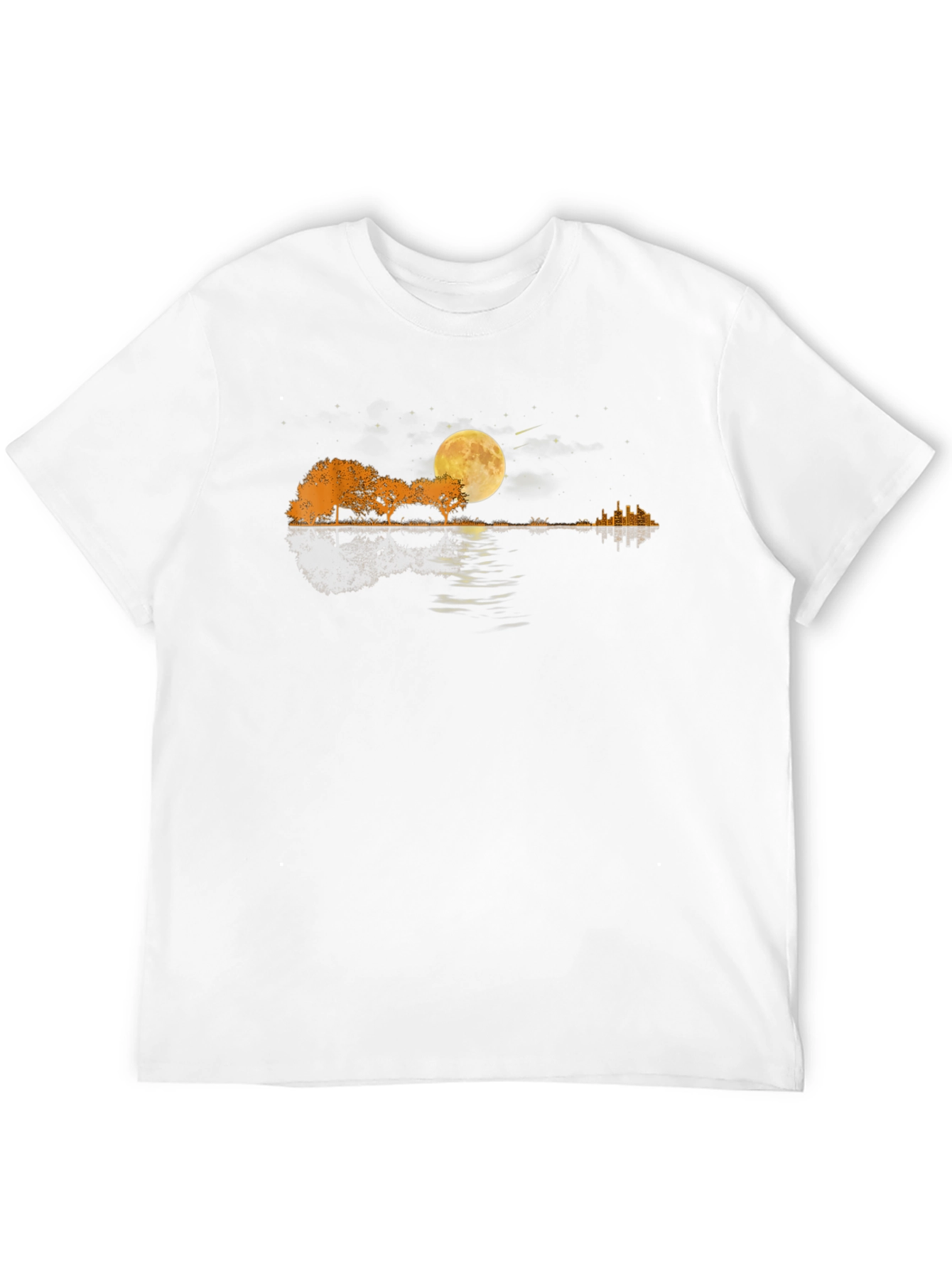 Guitar Landscape Graphic Tee